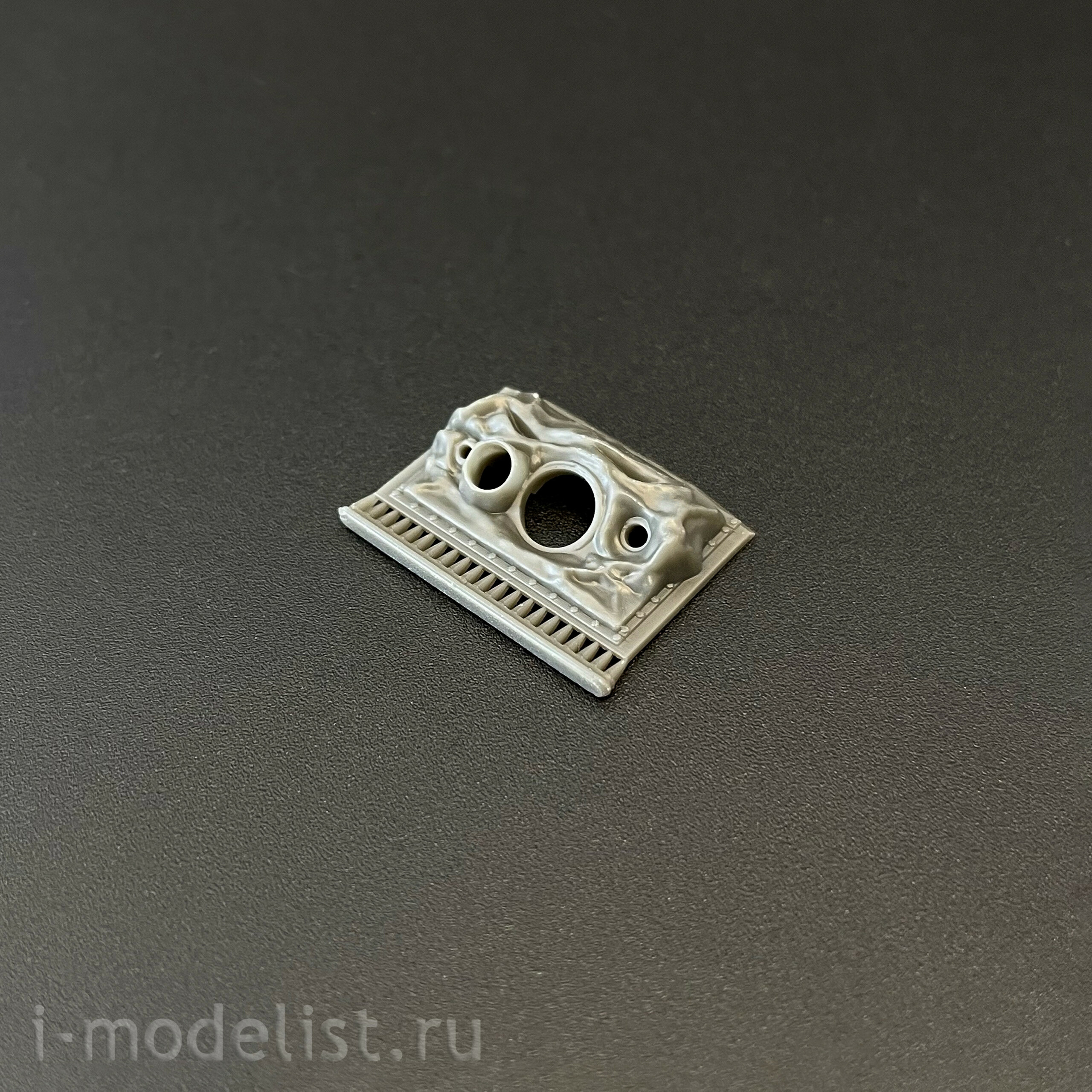 im35123 GE Models 1/35 Gun mask for BMP-3 for installing Zedval metal barrels (for the Zvezda model, art. 3649)