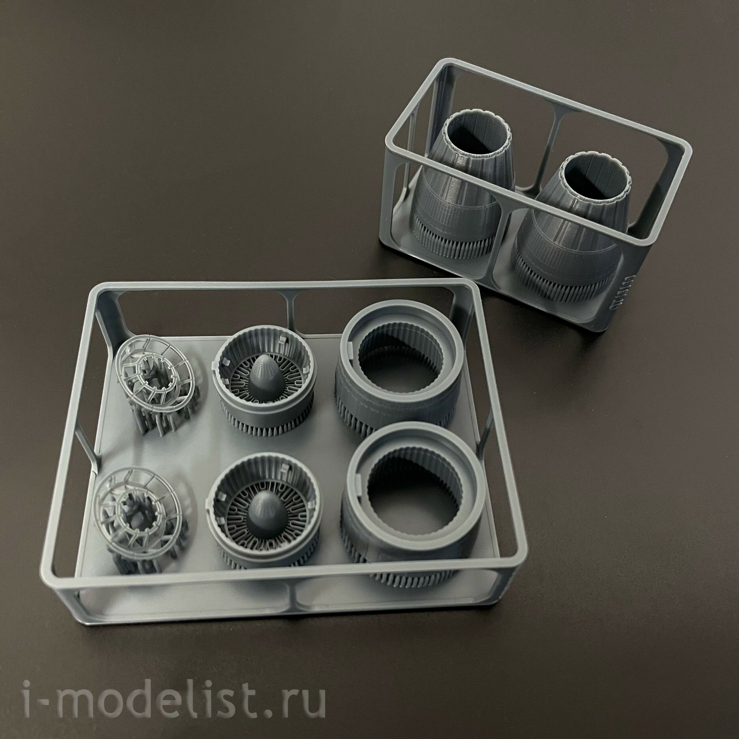 QT48169 Quinta Studio 1/48 Сопла для включенных двигателей для Суххой-30СМ (Zvezda) (рабfromающие двигатели)