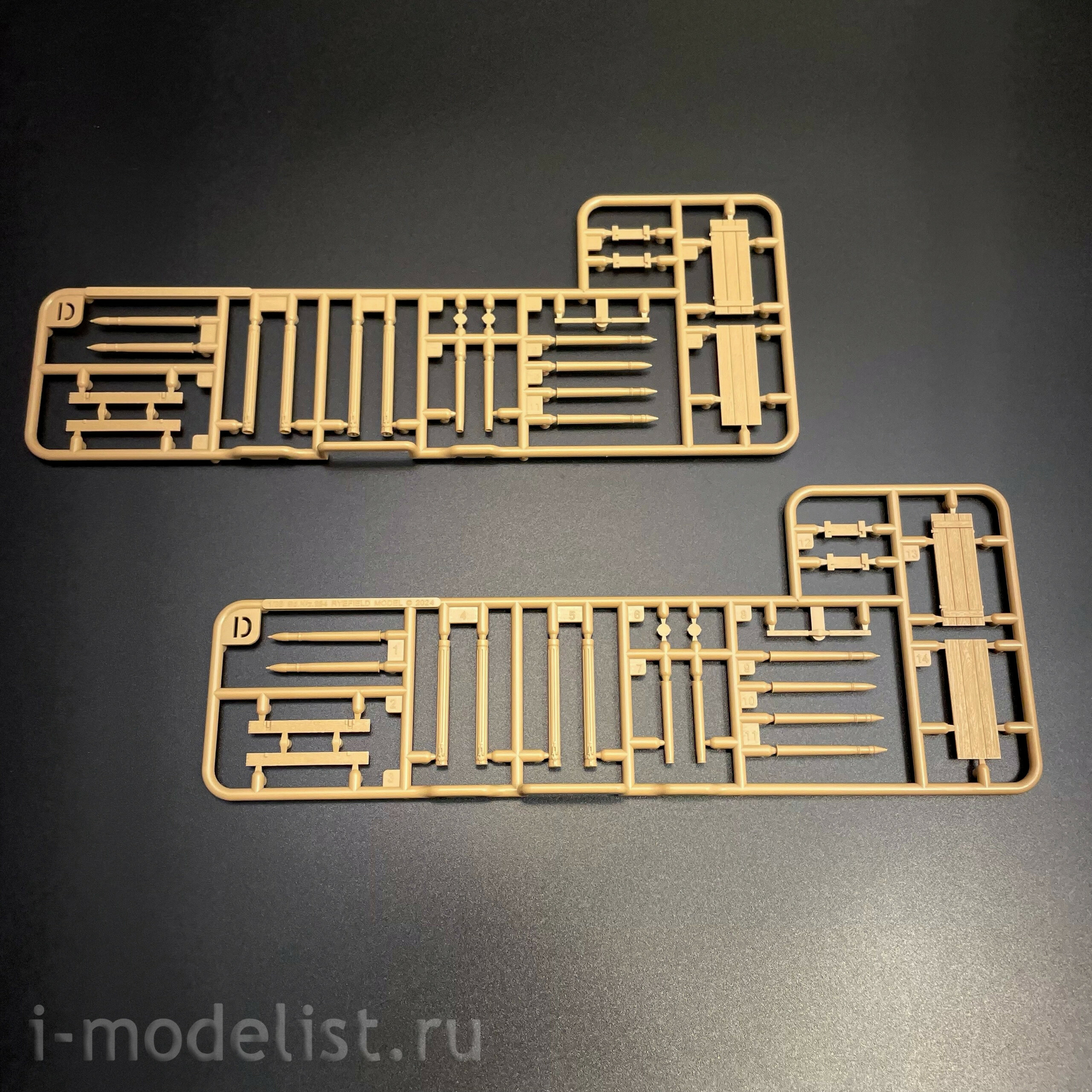 RM-5118 Rye Field Model 1/35 Notмецкий бронеавтомобиль Sd.Kfz.234/4 Pz.Spähwagen с полным интерьером