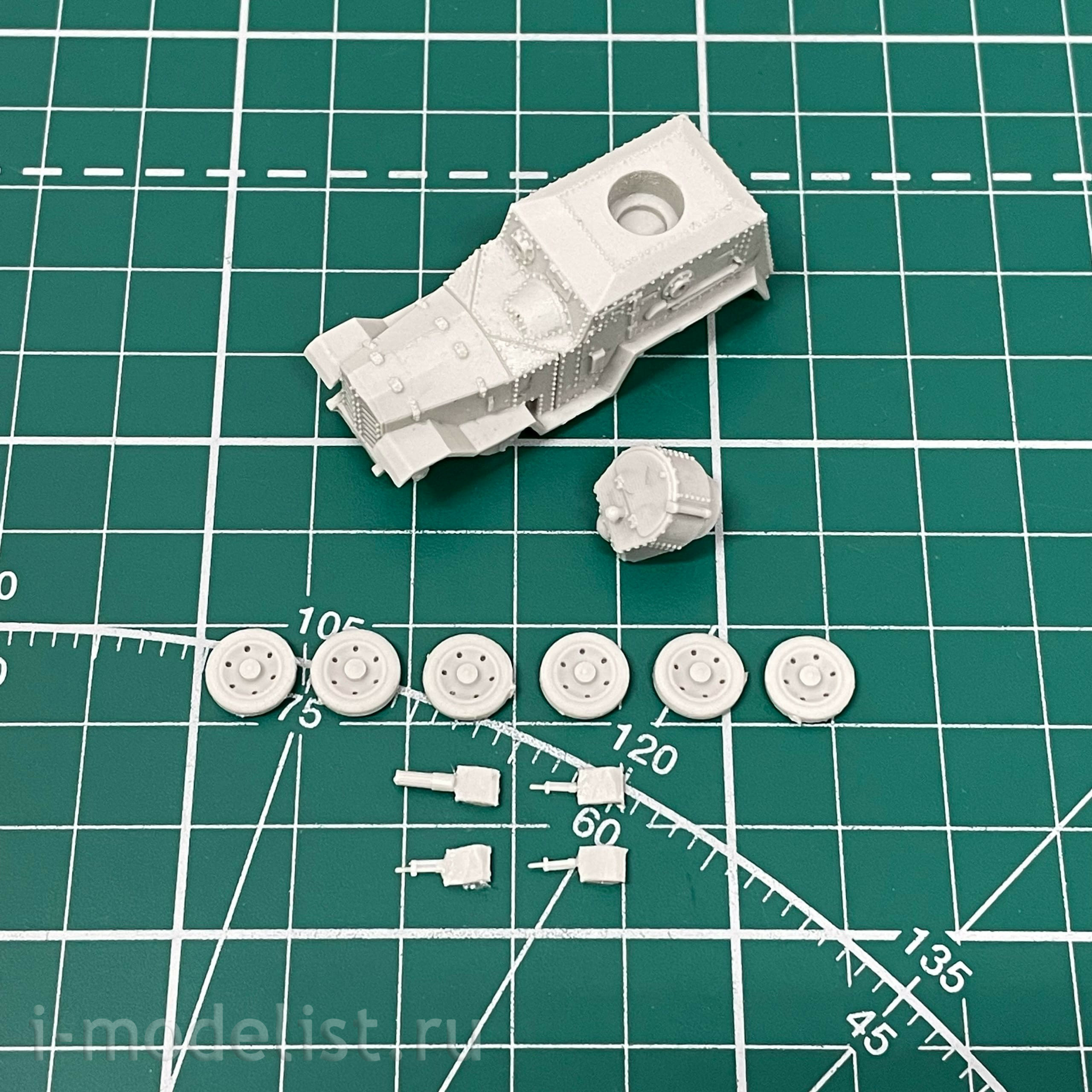 100138 Zebrano 1/100 Japanese armored car Type 93 Kokusan