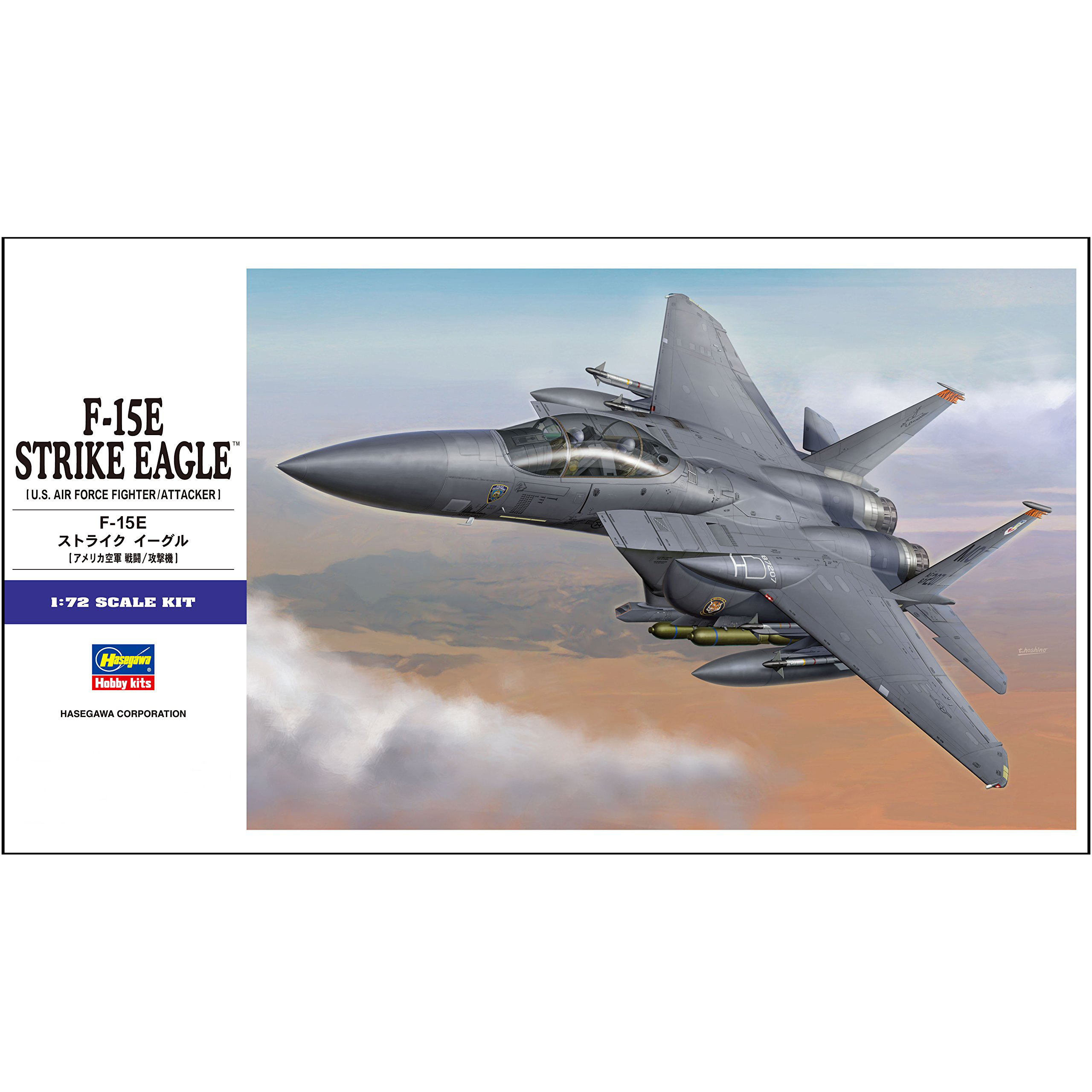 Hasegawa 1/72 01569 F-15E Strike Eagle