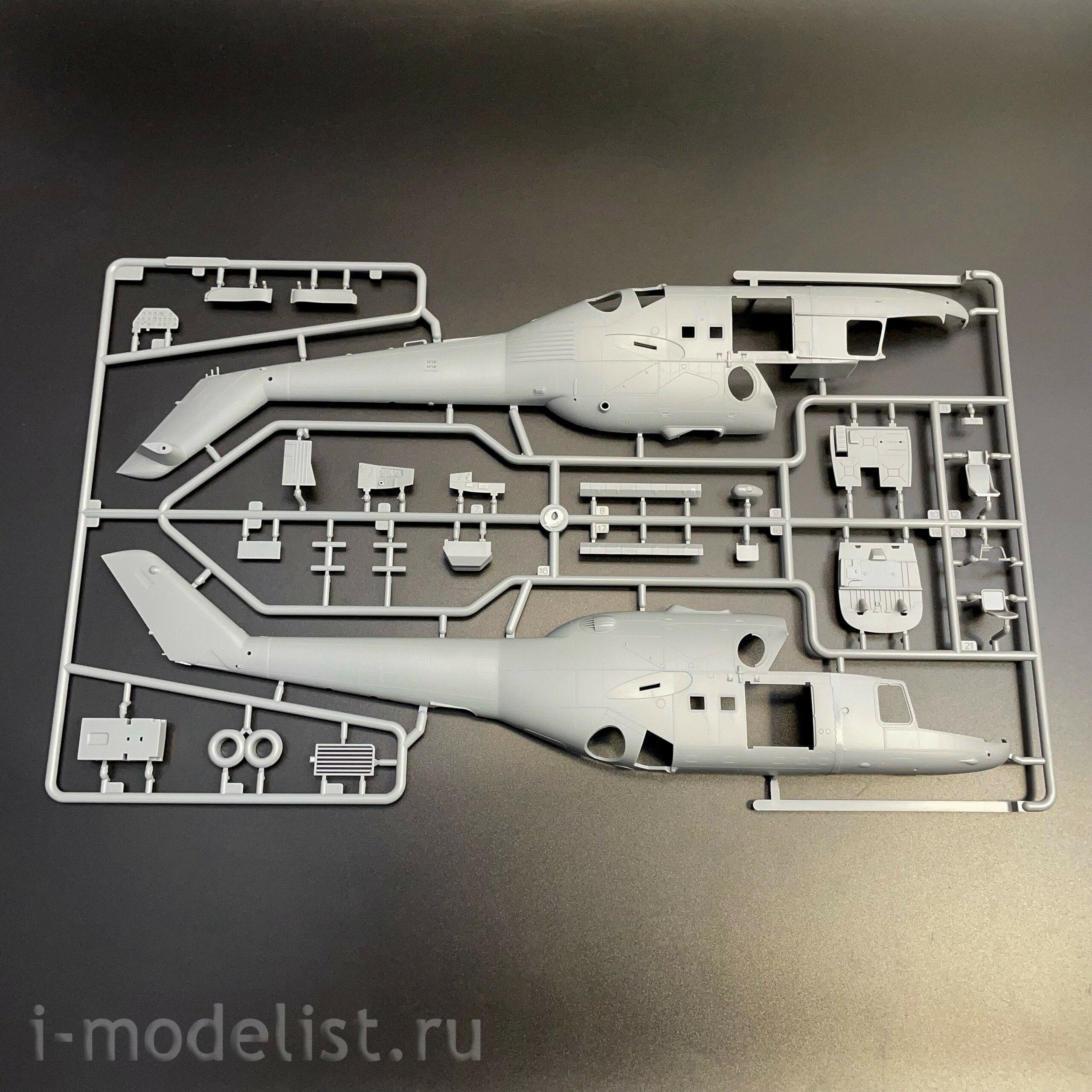 05828 Т$ач 1/48 Российский ударный вертолёт Mu-24А Hind-B