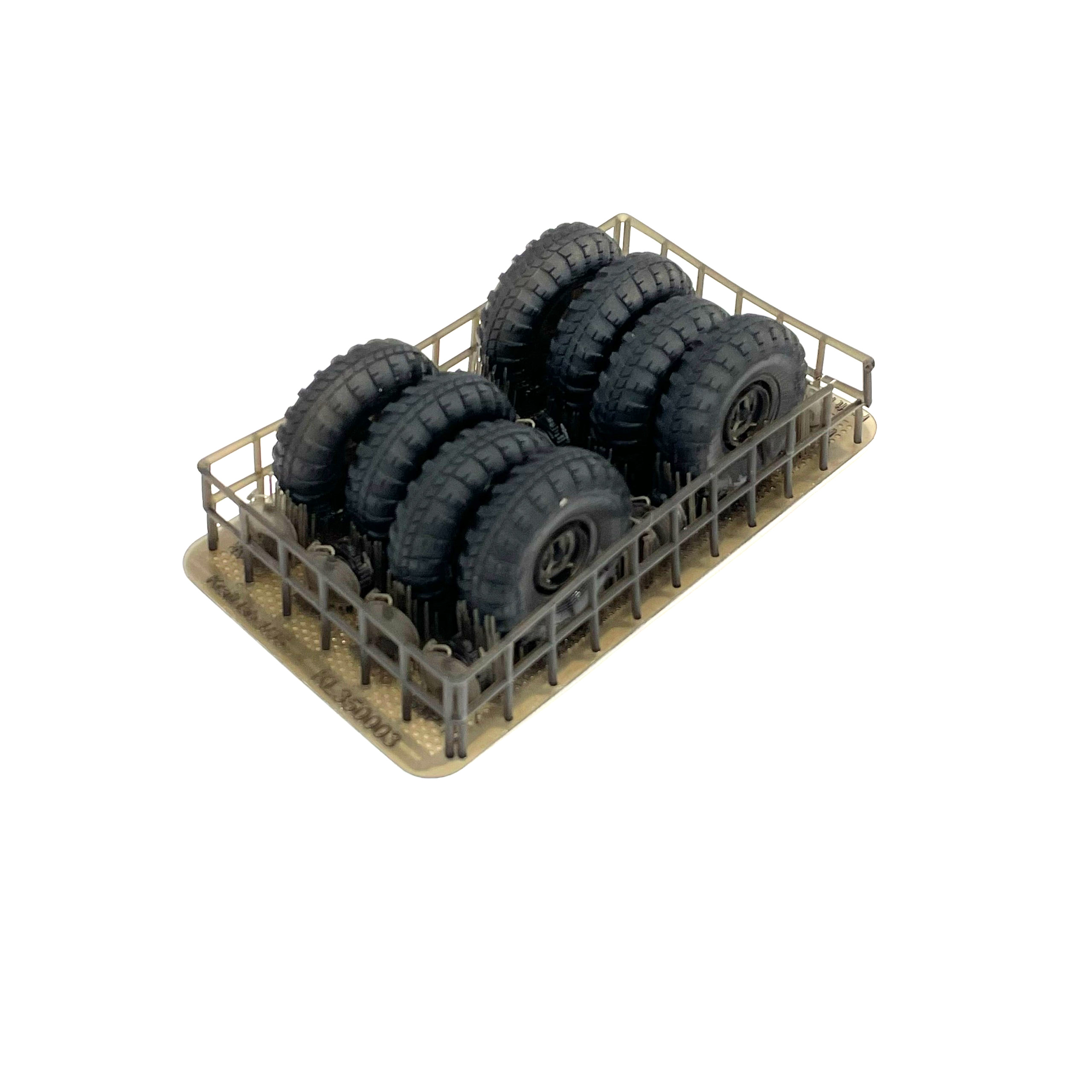 KL350003 Kraft Lab 1/35 Set of wheels K-58 with gearboxes