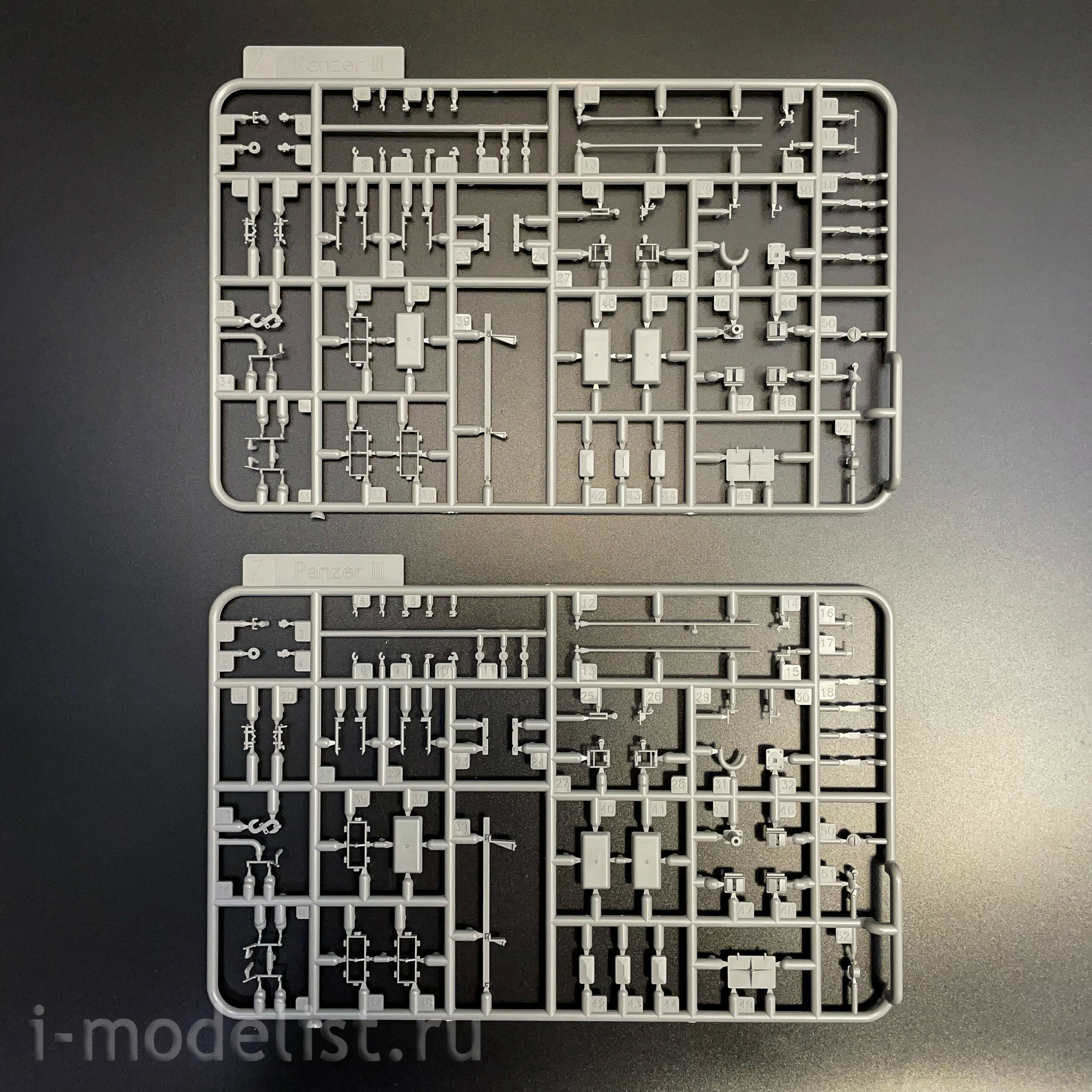 BT-048 Border Model 1/35 Notмецкий танк Pz. Bef.Wg. III Ausf.K (2 в 1) с Schurzen
