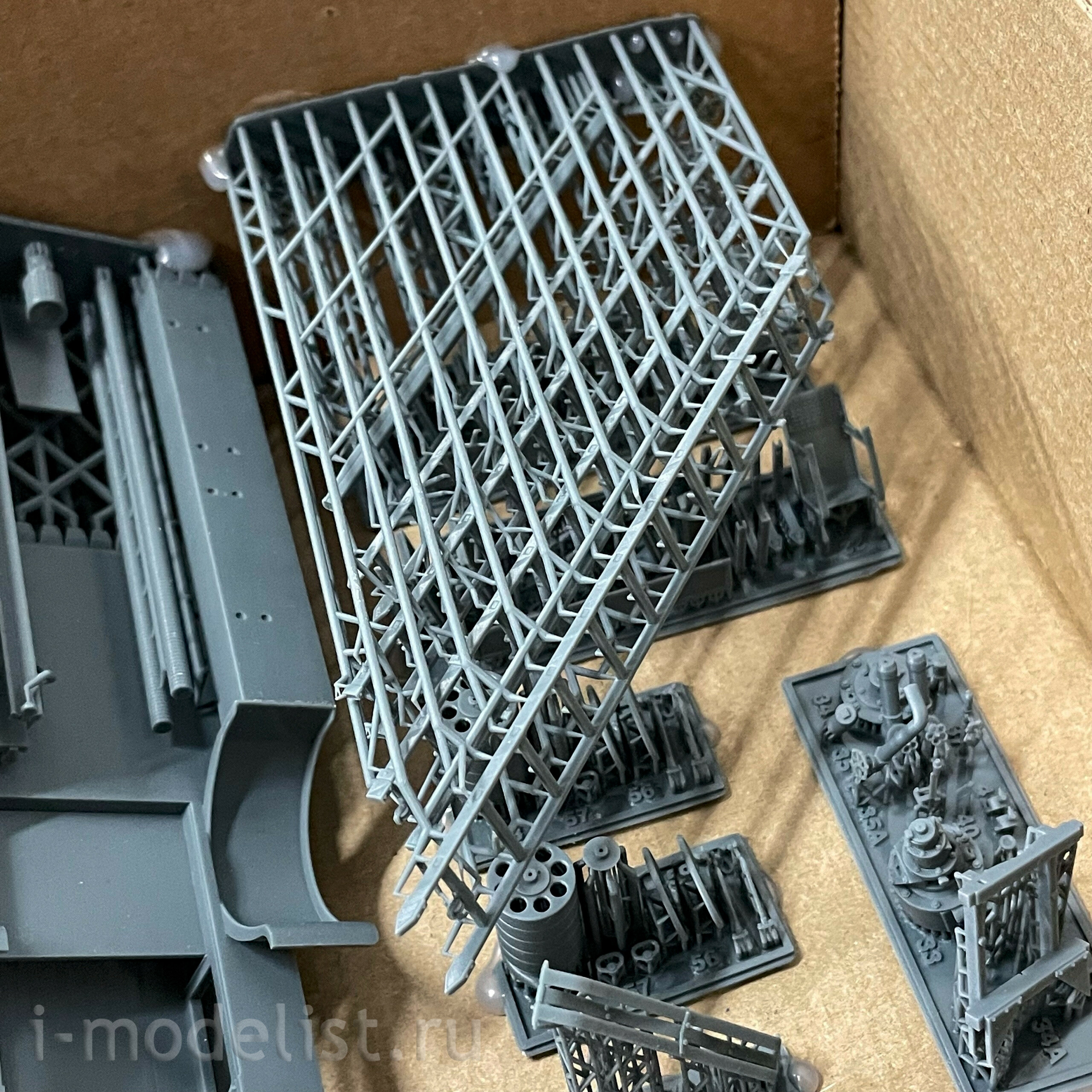 ММ43012 My модель 1/43 Пожарная машина ПМЗ-1 на базе АМО-4 (ранняя) конверсия