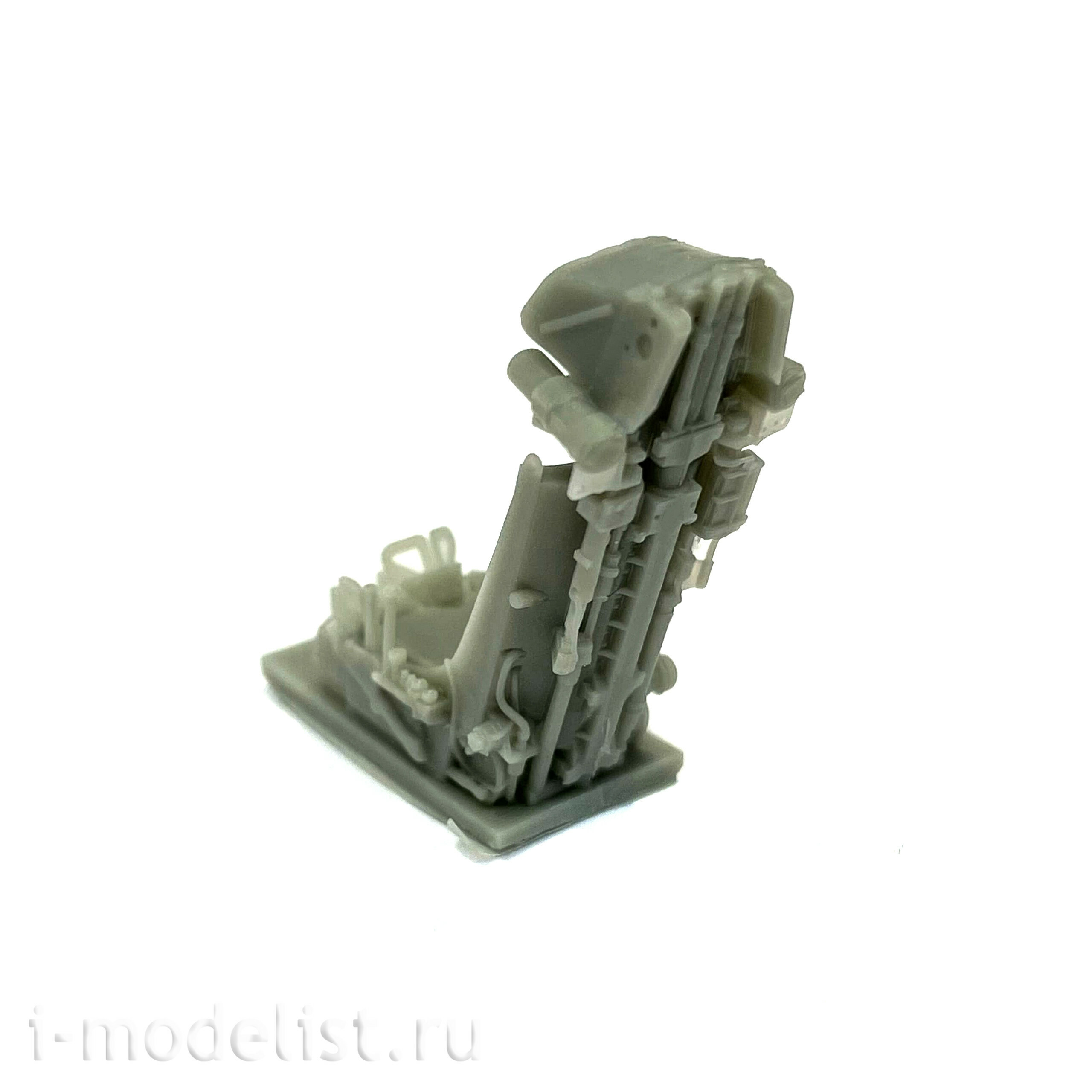 RS48020 E.V.M. 1/48Highly detailed resin chair K-36L for the Soviet Su-25 attack aircraft model of the Zvezda company with photo etching straps.