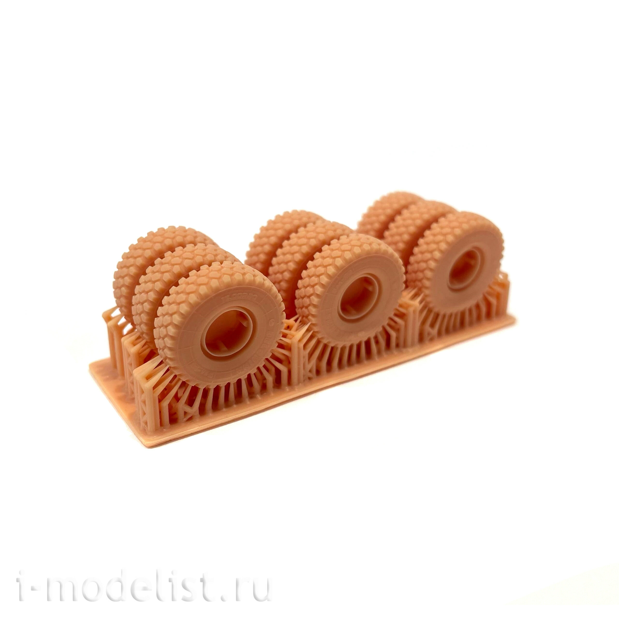 MM72009 My model 1/72 Belshin Wheels 9 pcs., with load + anti-aircraft machine gun 2A38M)