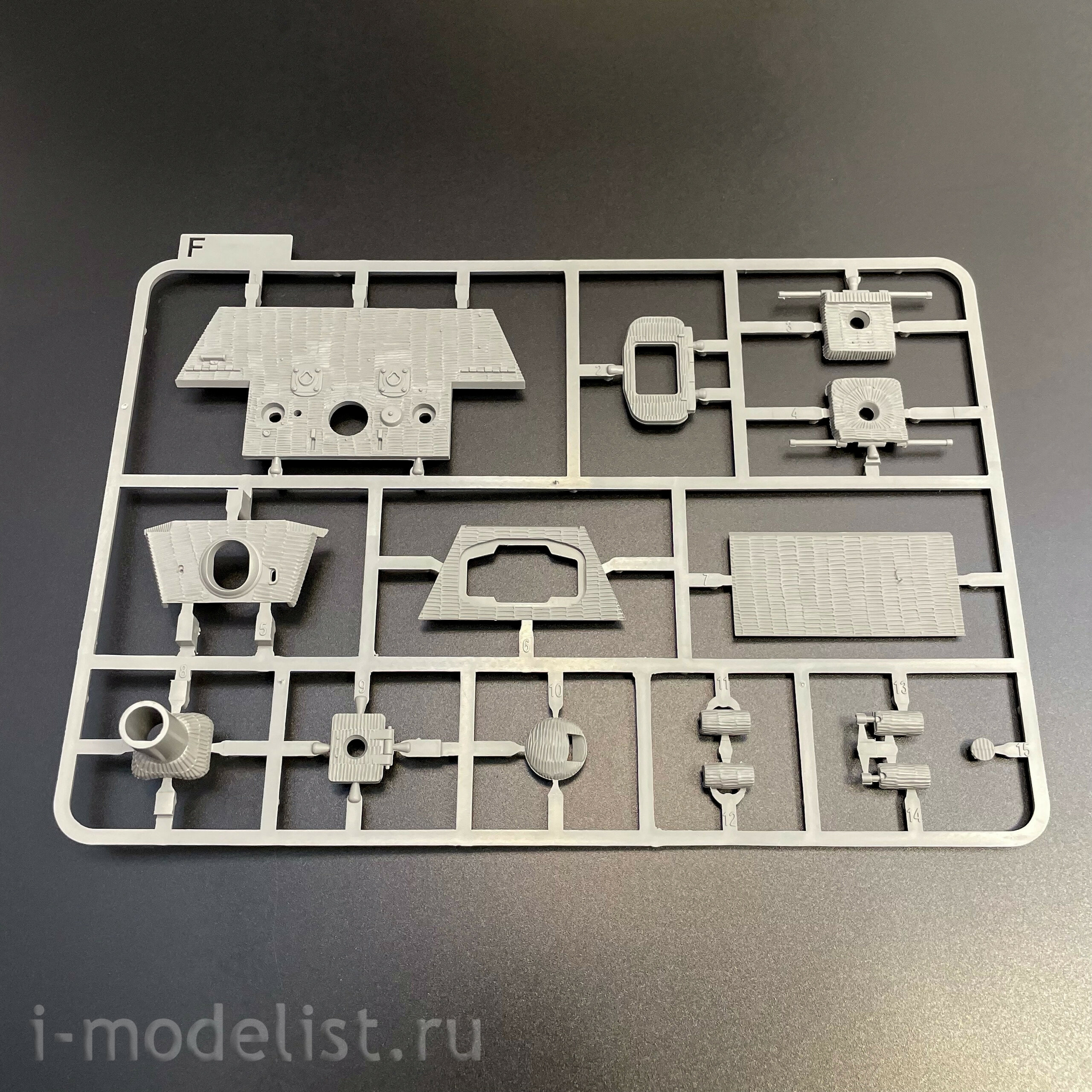 2047 Takom 1/35 Notмецкий танк King Tiger Pz.Abt.505 Sd.Kfz.182 турель Turret с Zimmerit
