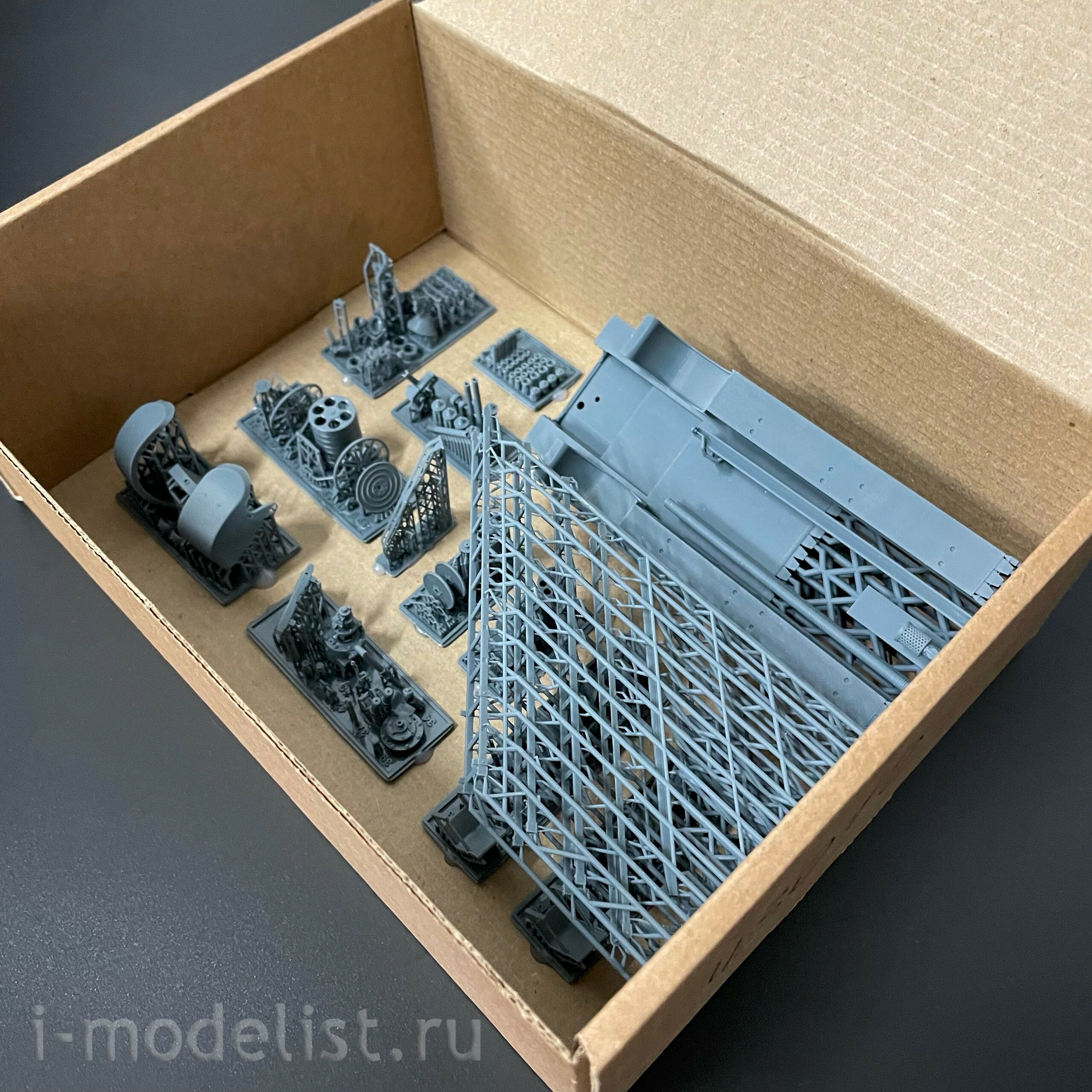 ММ43012 My модель 1/43 Пожарная машина ПМЗ-1 на базе АМО-4 (ранняя) конверсия