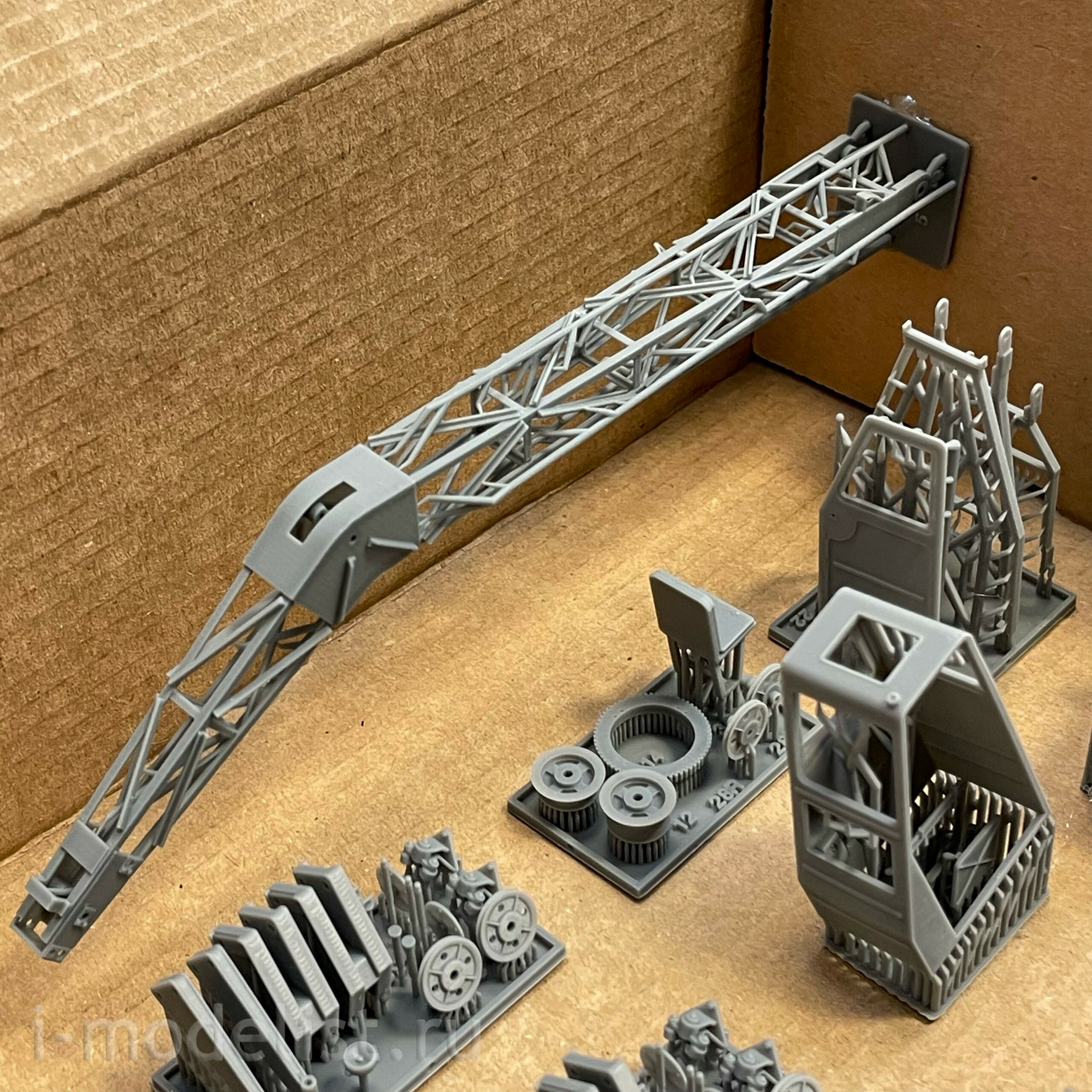 ММ43013 My модель 1/43 Конверсионный набор автокран К-46 на базе грузовика - 130