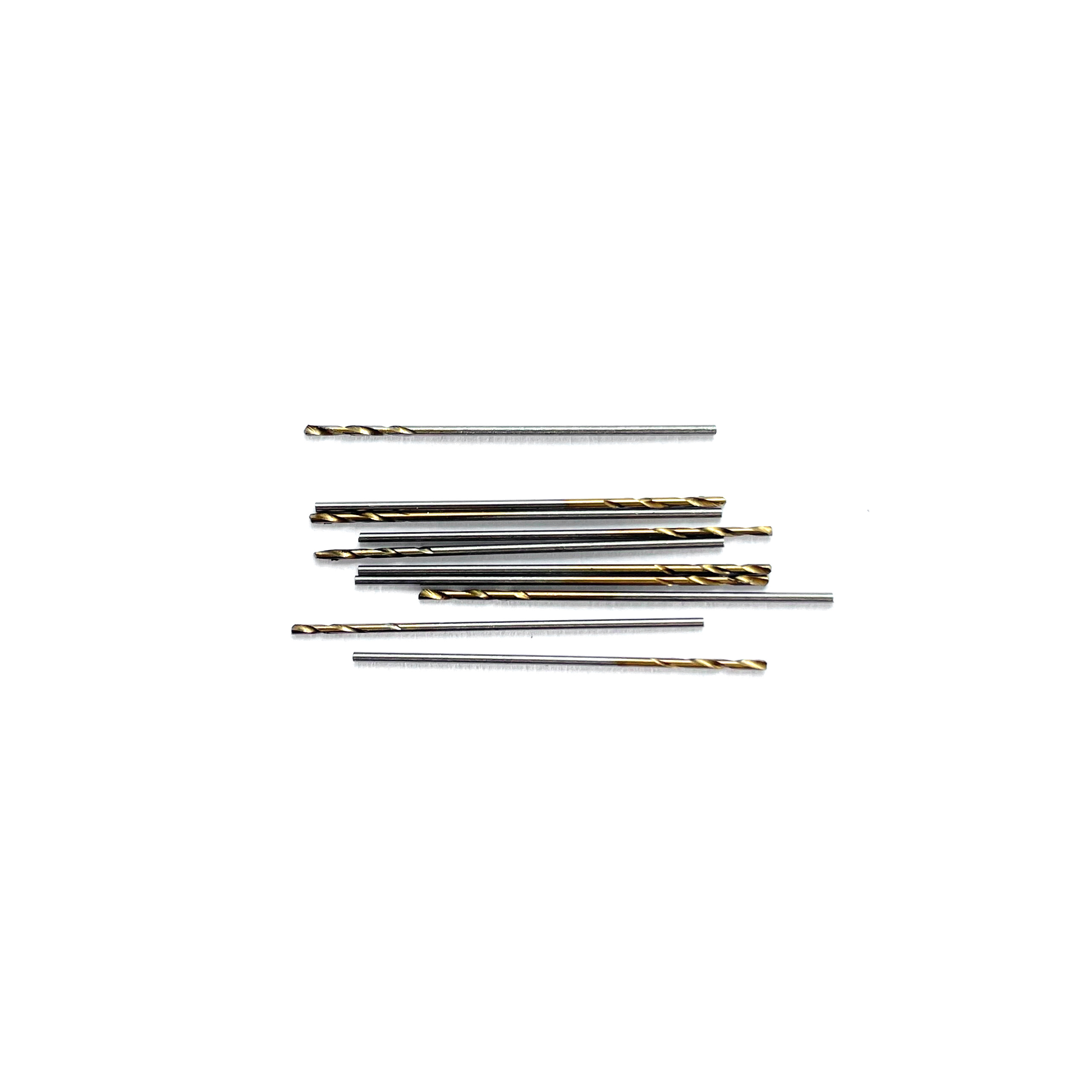 42560 JAS Mini drill HSS 6542 (M2) titanium coated d 0.55 mm 10 pcs.