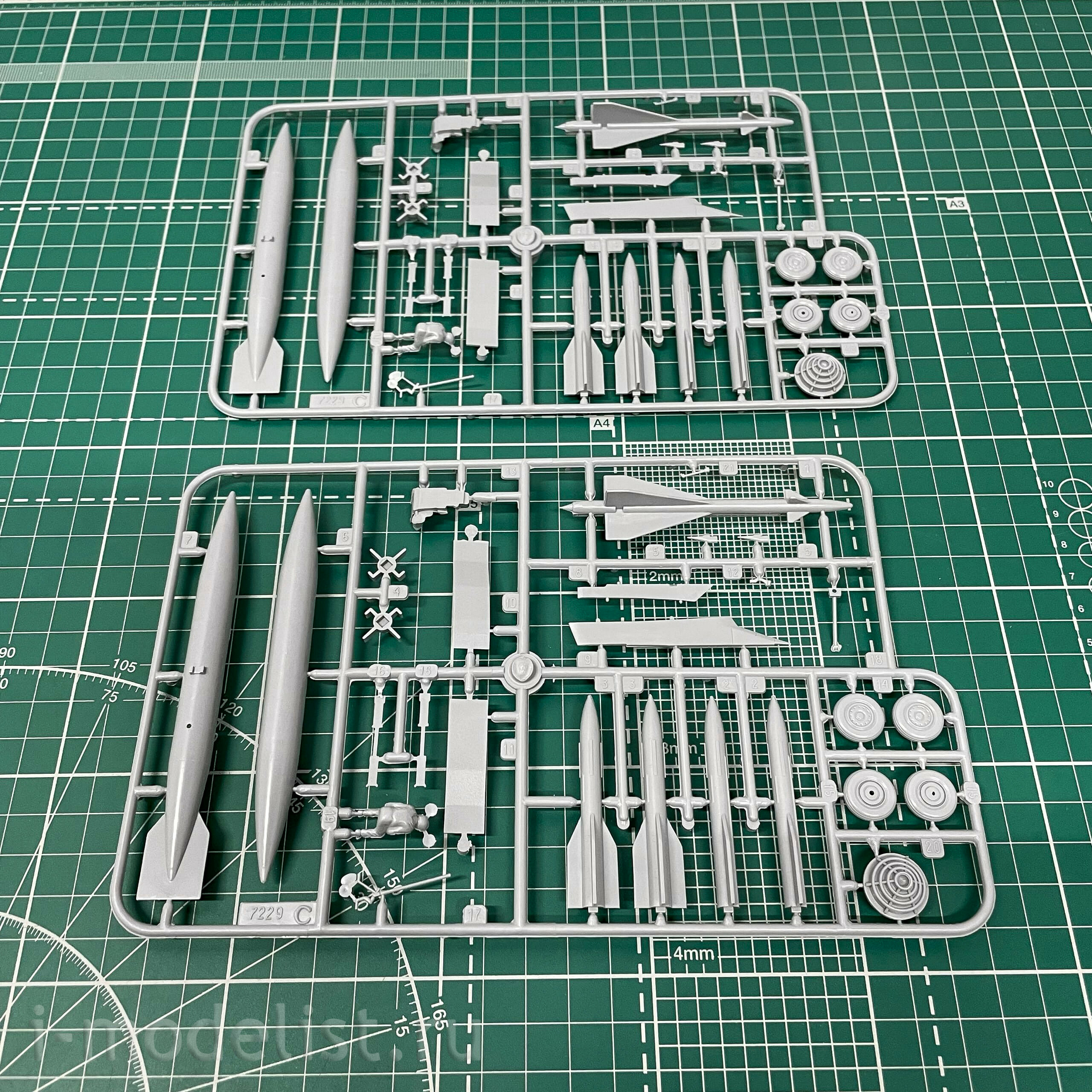 7244 Zvezda 1/72 Российский перехватчик дальнего действия МИГ-31Б
