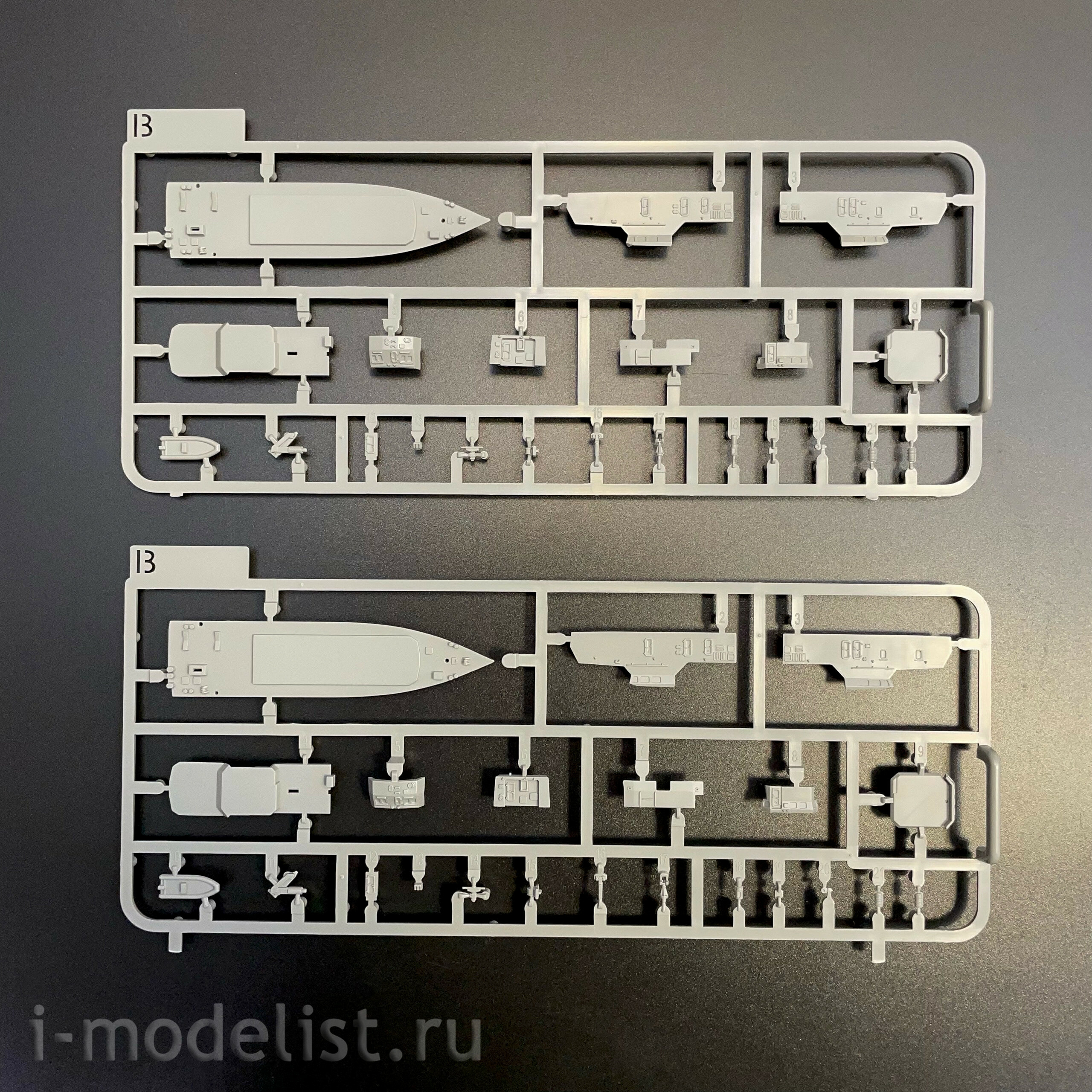 6015 Takom 1/350 Пирс плавучего моста + 8 вспомогательных суtoв