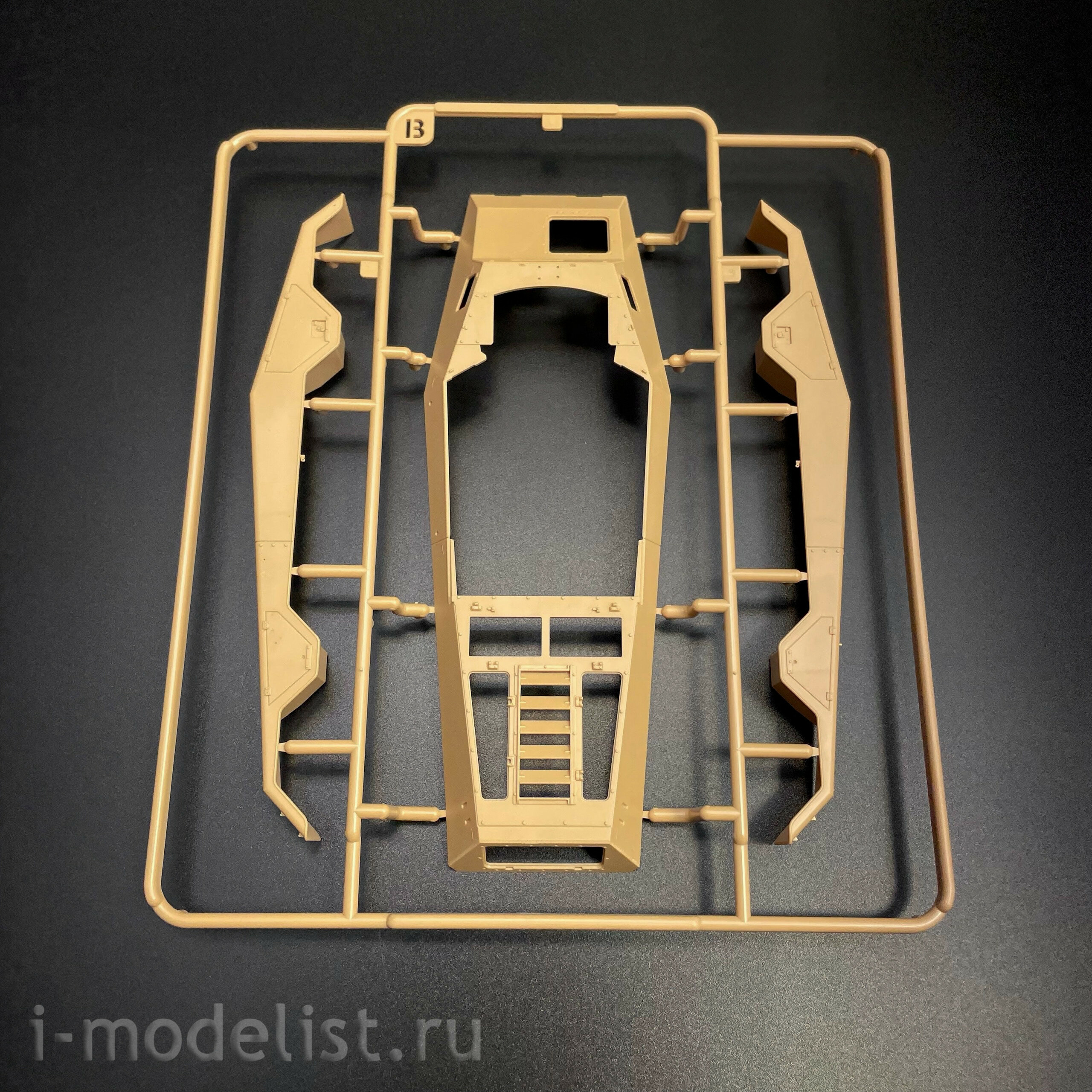 RM-5118 Rye Field Model 1/35 Notмецкий бронеавтомобиль Sd.Kfz.234/4 Pz.Spähwagen с полным интерьером