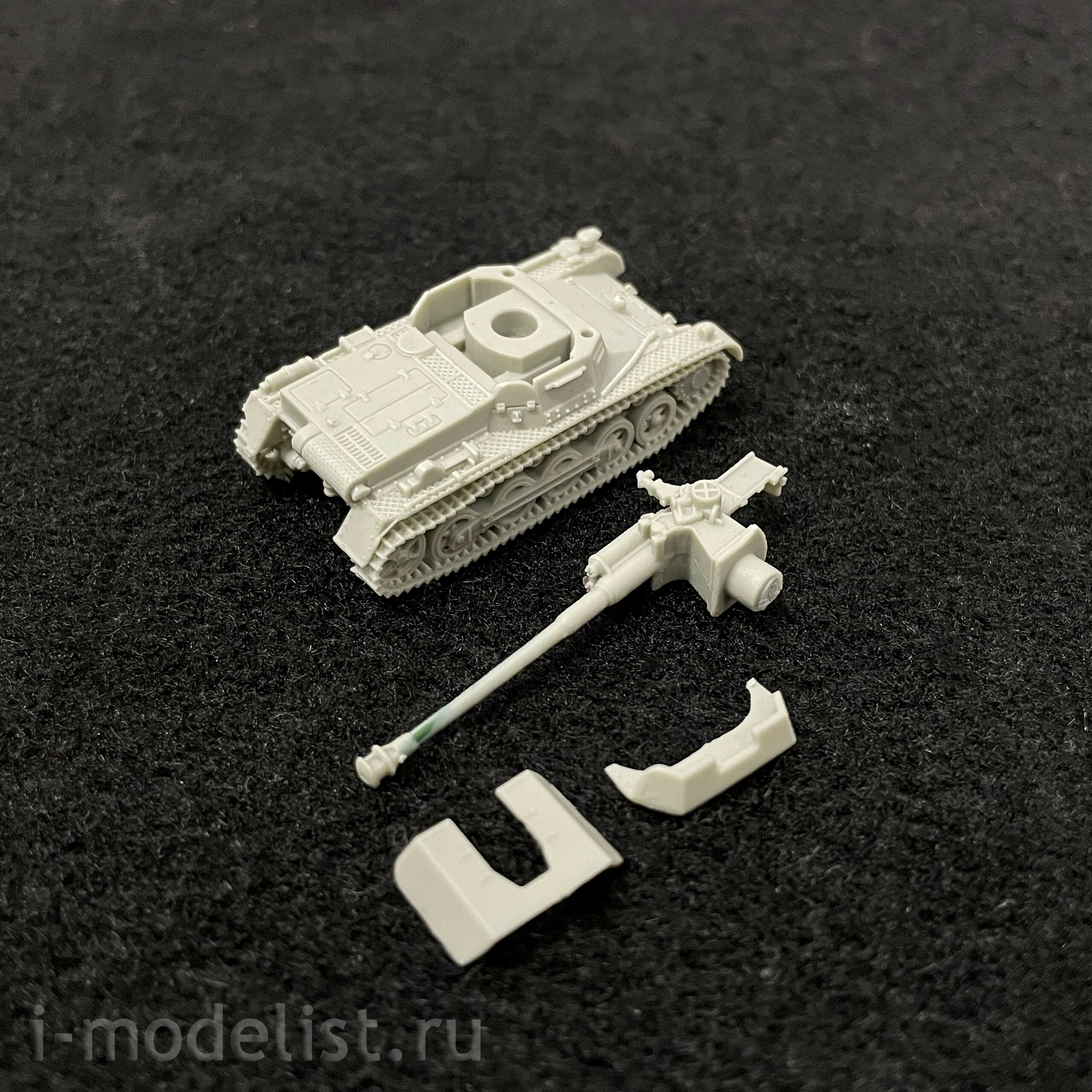 100174 Zebrano 1/100 German self-propelled gun Panzerjager I B (mit StuK40 L/48)