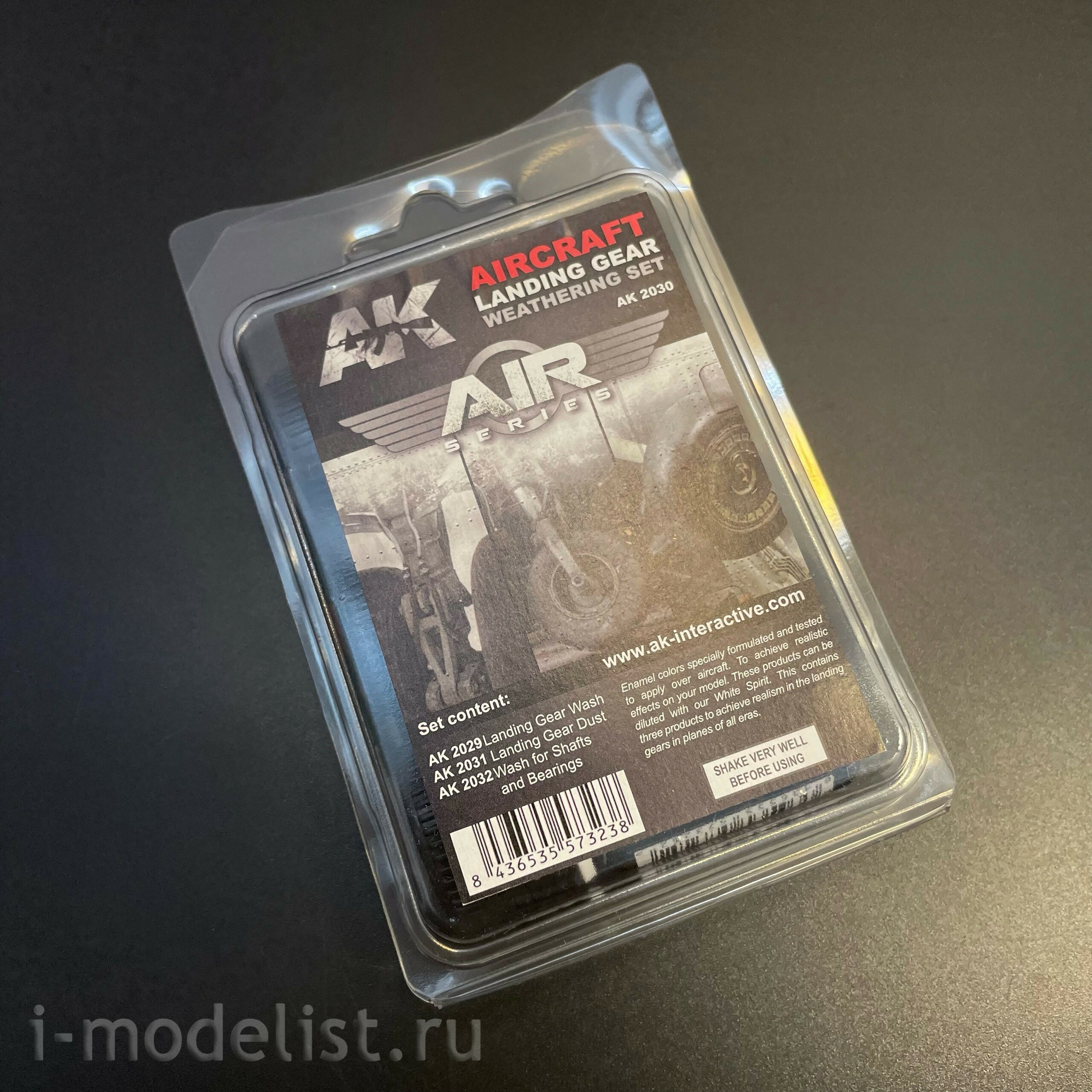 AK2030 AK Interactive Aircraft Landing Gear Weathering Set (Air Series)