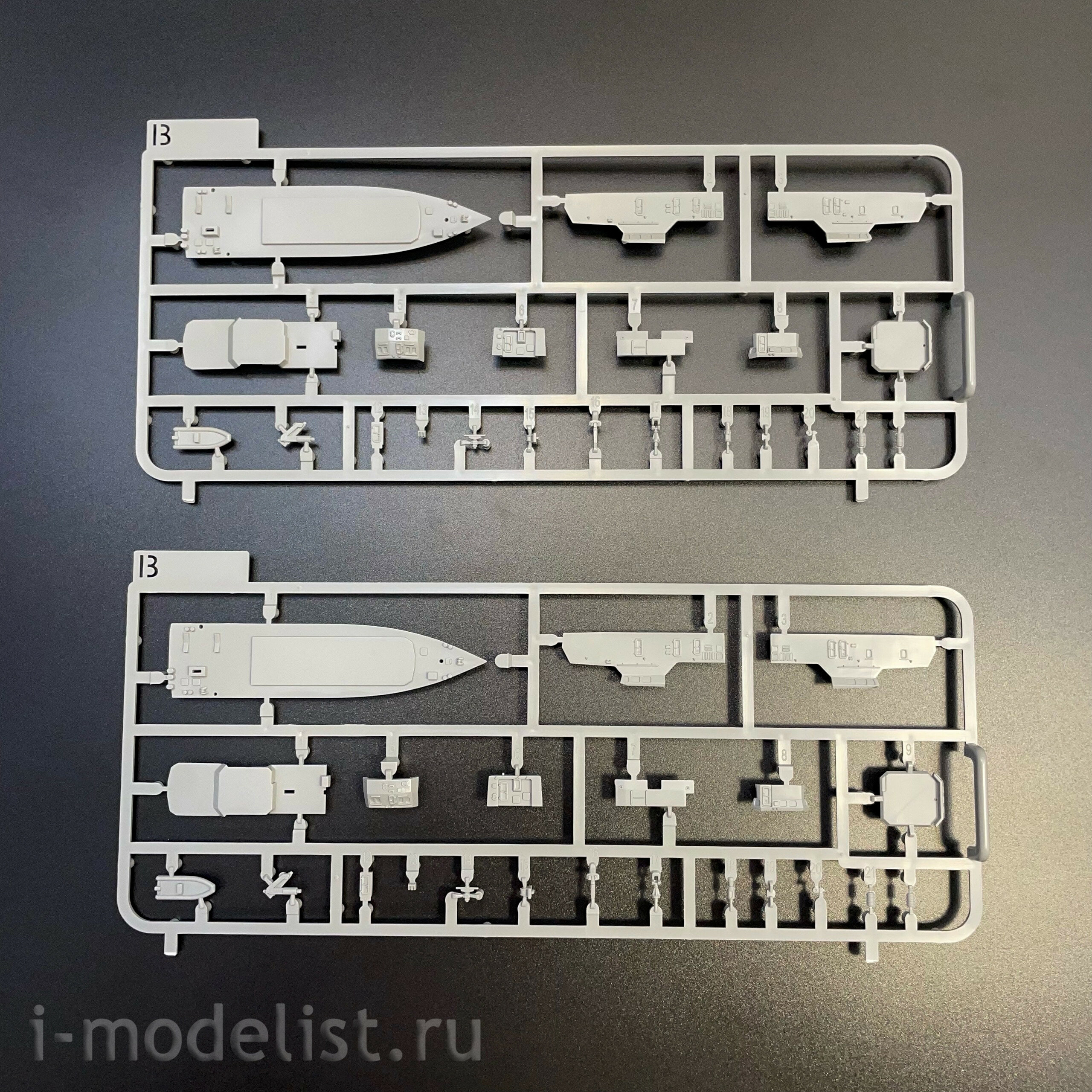6014 Takom 1/350 Многофункциональный катер проекта 23370 и прfromиводиверсионный катер проекта 21980 2+2+2