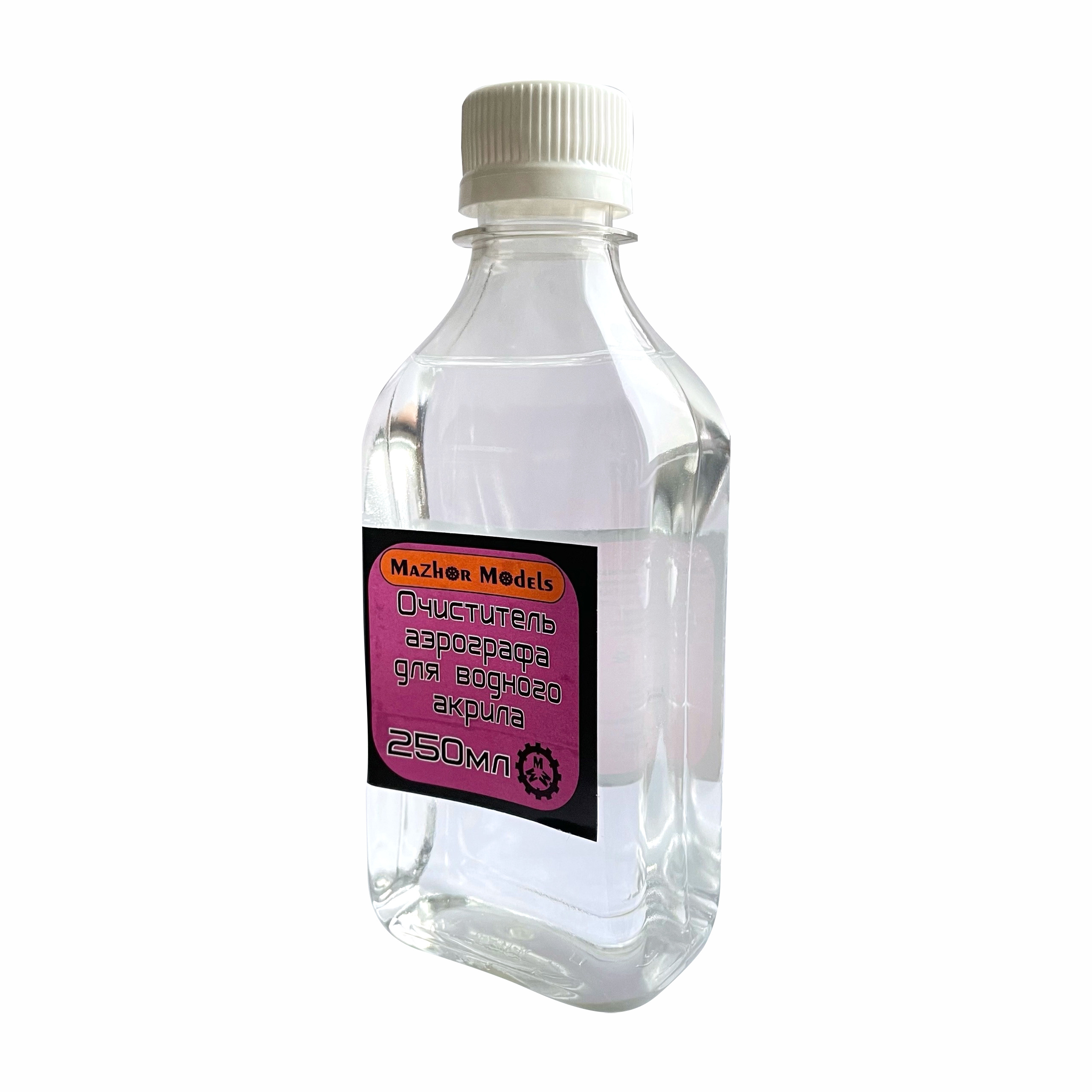 MM340 Major Models Airbrush Cleaner for water. acrylic, 250 ml.
