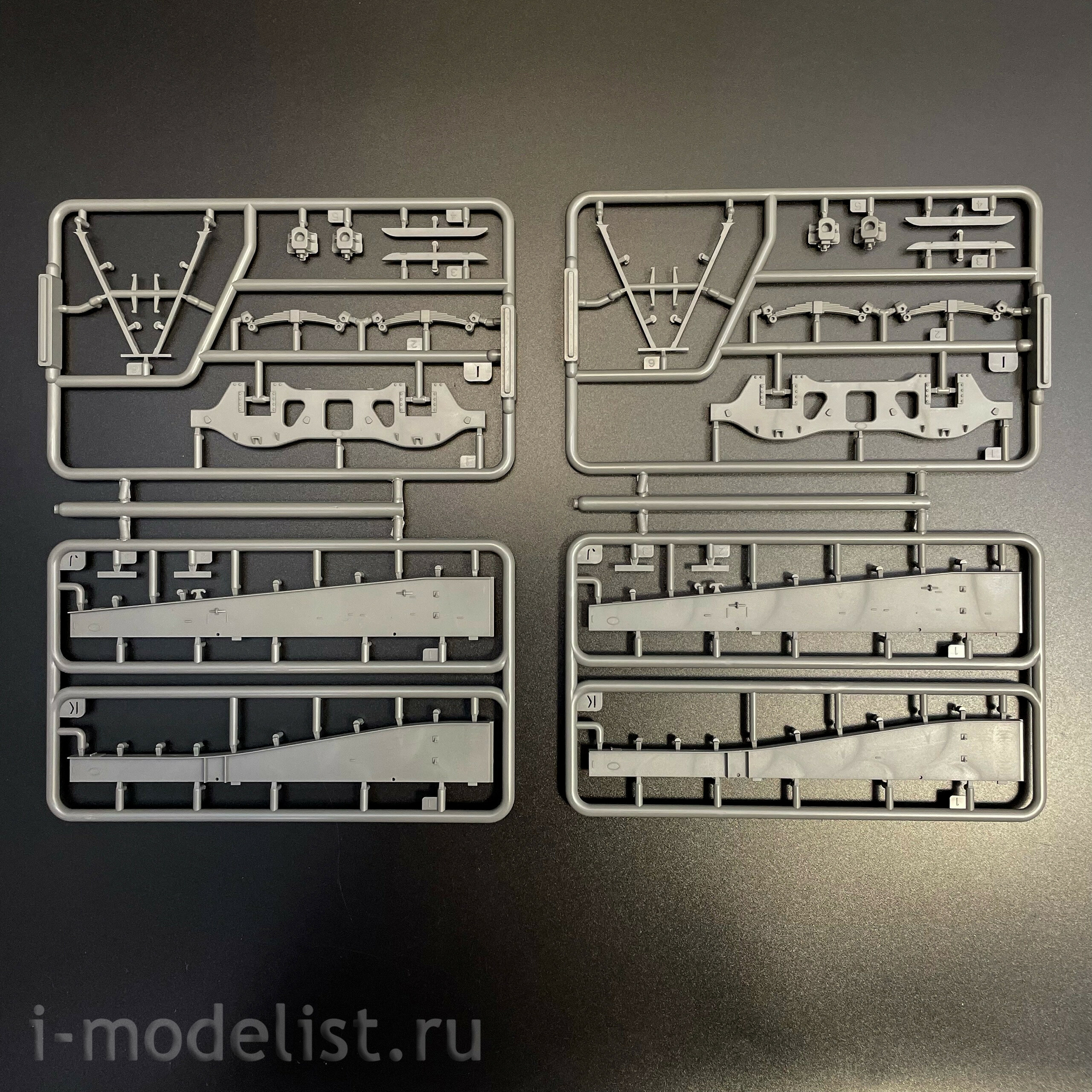 BT-044 Border Model 1/35 Notмецкая 88-мм пушка Flak 36 на жд платформе SSys