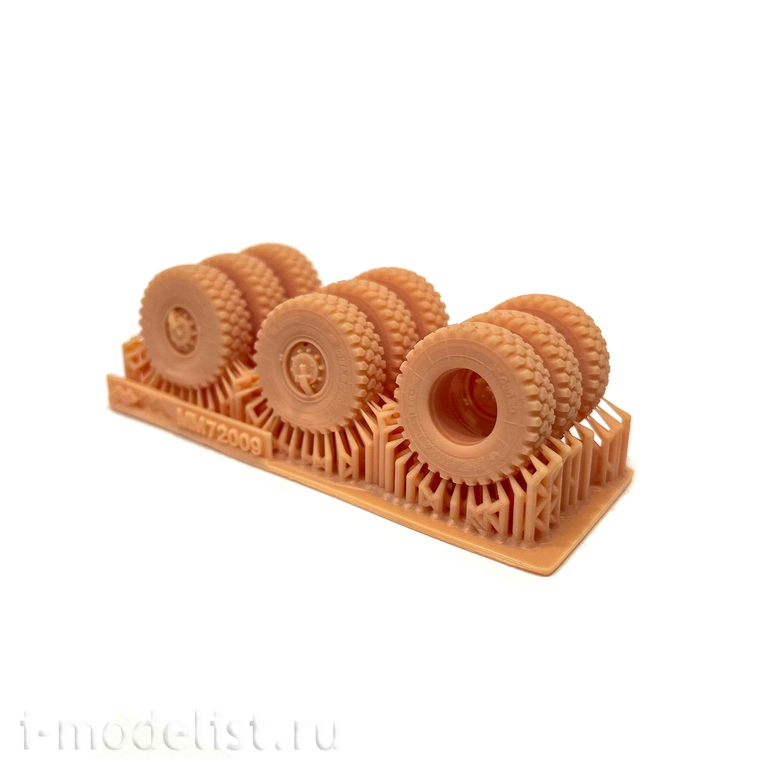 MM72009 My model 1/72 Belshin Wheels 9 pcs., with load + anti-aircraft machine gun 2A38M)