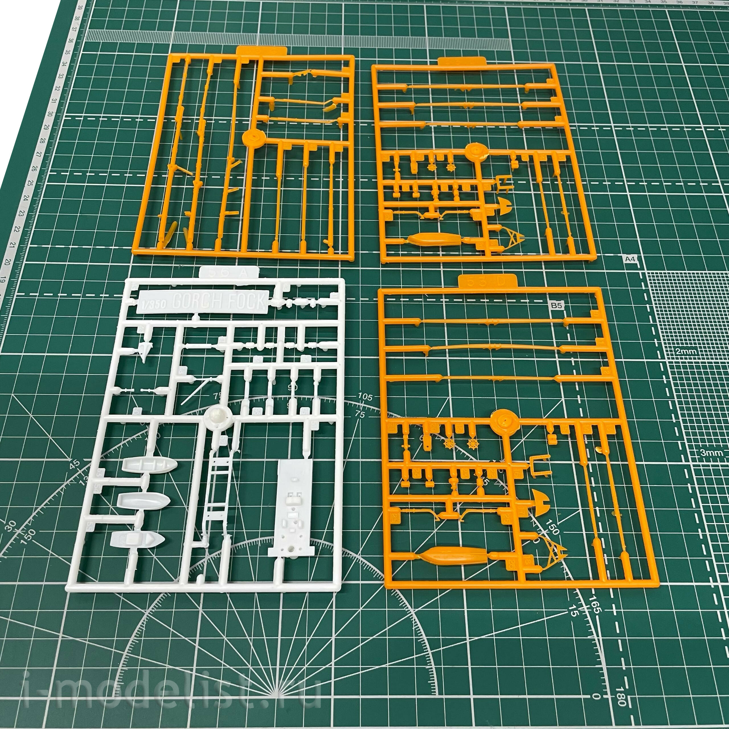 135037 Modeler 1/350 three-masted bark 