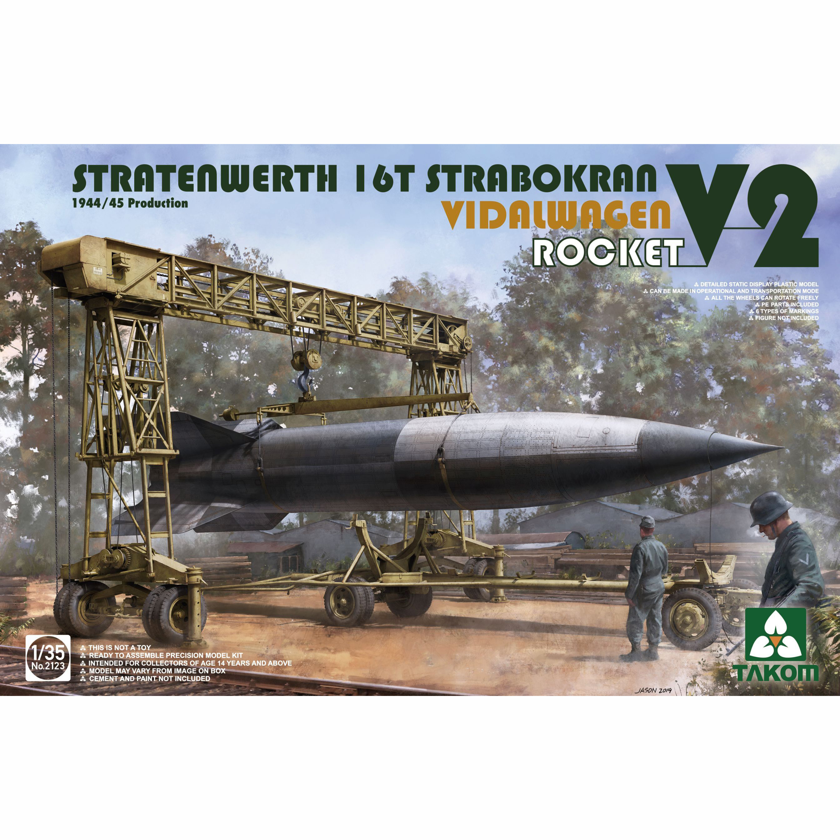 2123 Takom 1/35 Strabokran 1944/45
