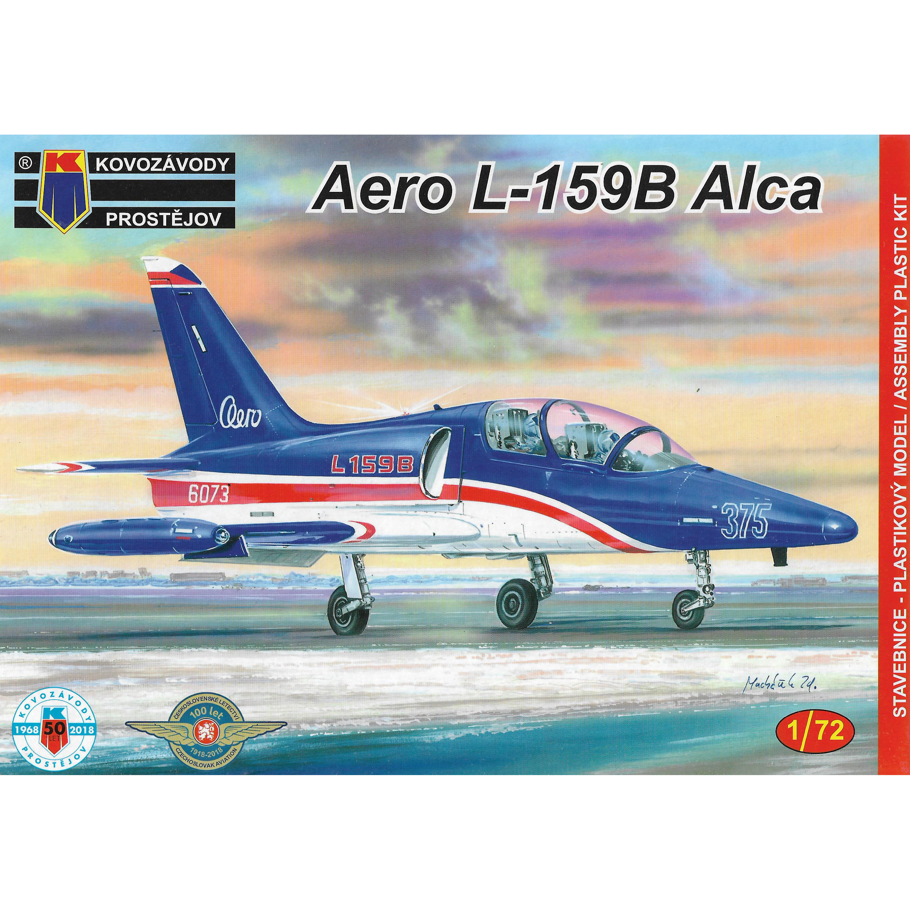 KPM0113 Kovozavody Prostejov 1/72 L-159B Alca