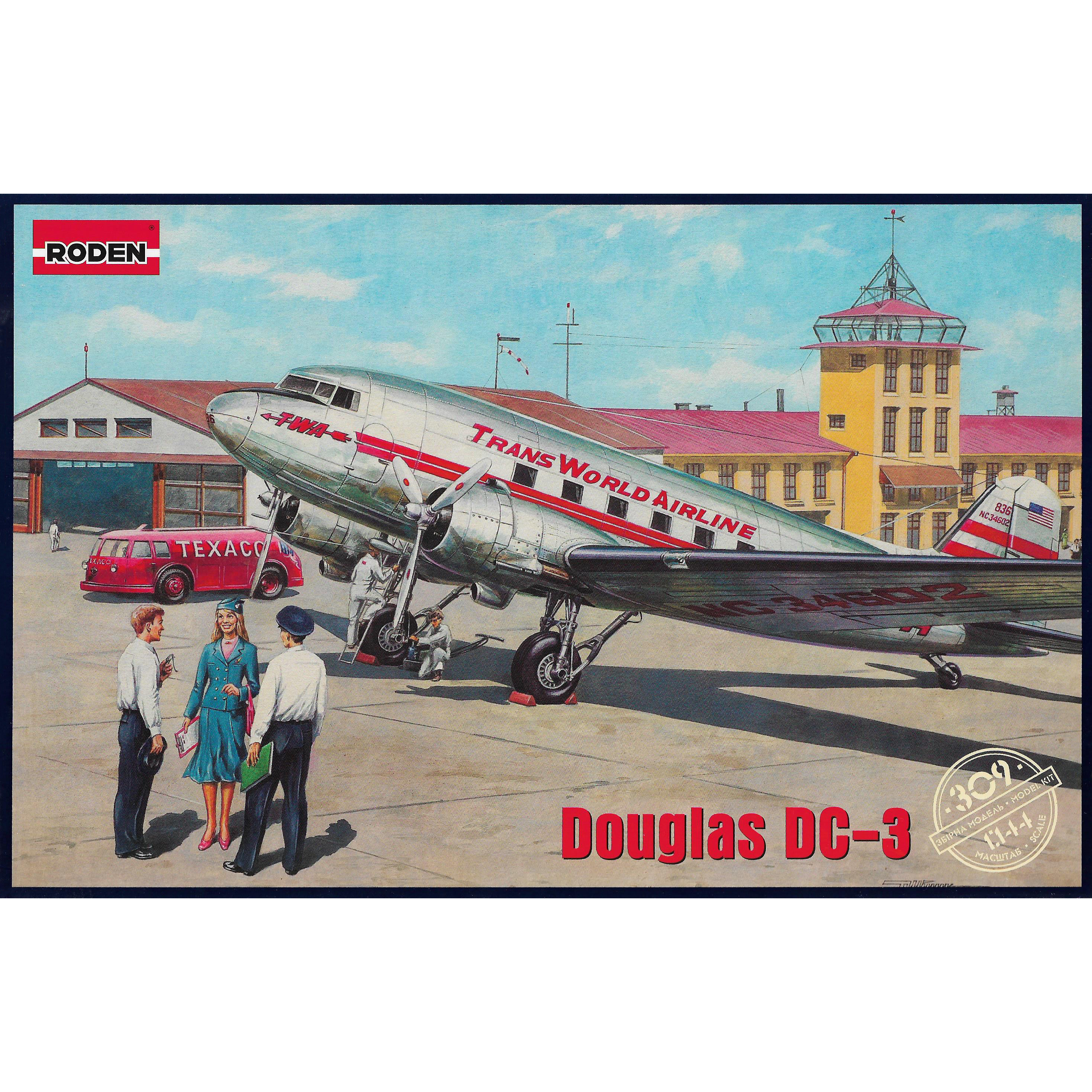 309 Roden 1/144 Douglas DC-3 Aircraft