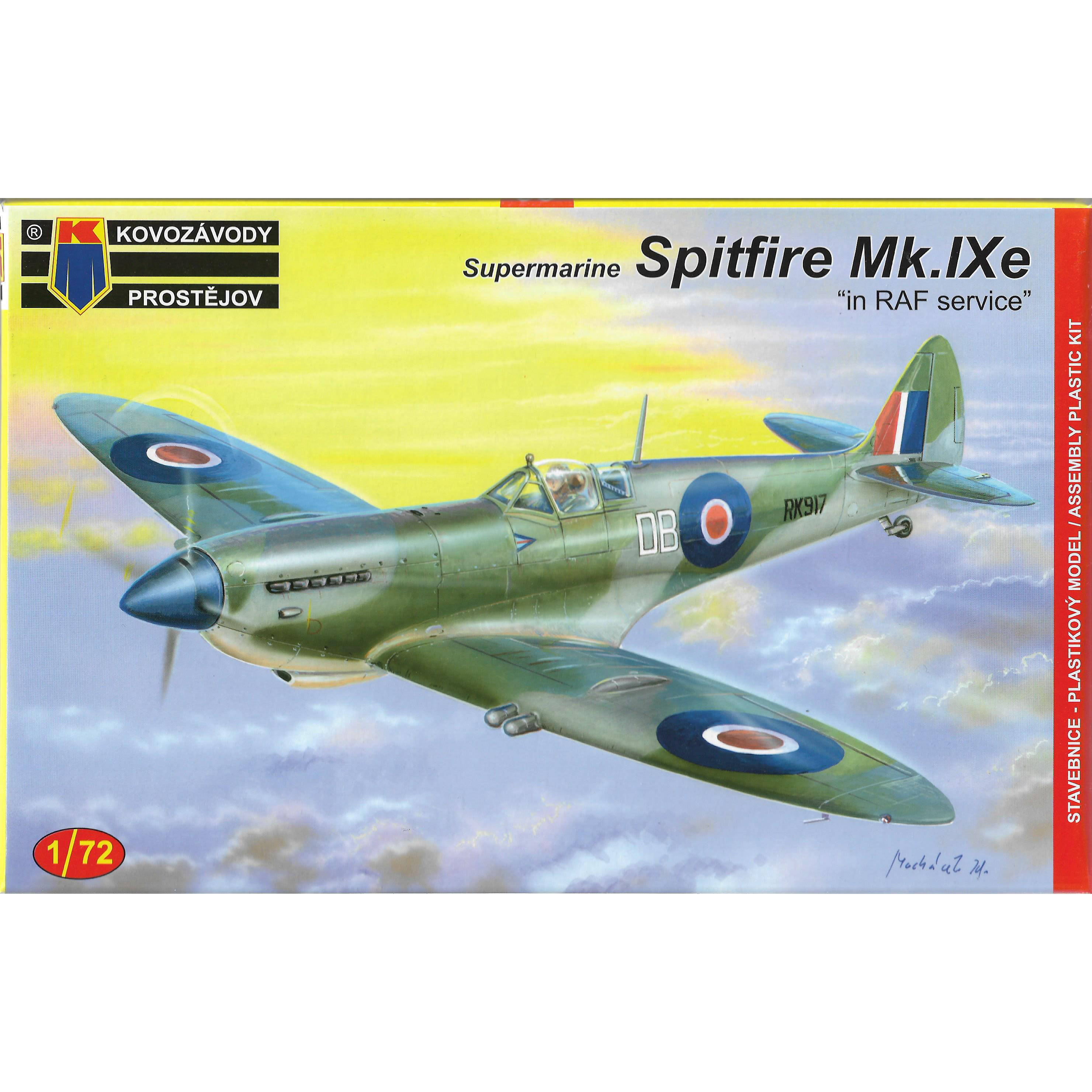 KPM0083 Kovozavody Prostejov 1/72 Supermarine Spitfire Mk.IXe