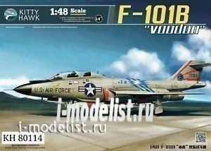 KH80114 KittyHawk 1/48 Aircraft F-101b Voodoo :: Plastic Models
