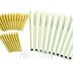 200L04 RB model 1/200 Metal barrels Conte di Cavour Giulio Cesare 10 x 320mm 12 x 120mm 8 x 100mm