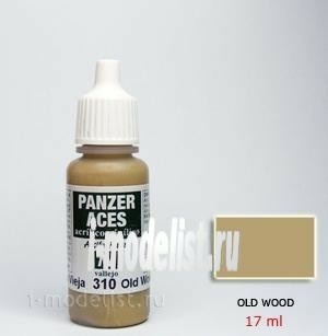 70310 Vallejo acrylic Paint `Panzer Aces` Old wood/Old wood