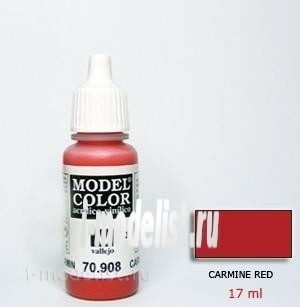 70908 acrylic Paint `Model Color Carmine red/Carmine red