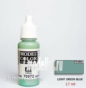 70972 Vallejo acrylic Paint `Model Color` Grey-blue pastel / Light Green Blue