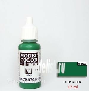70970 acrylic Paint `Model Color Green dark/Deep green
