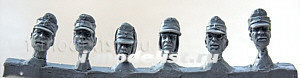 ZF35009 Zebrano 1/35 German heads №1