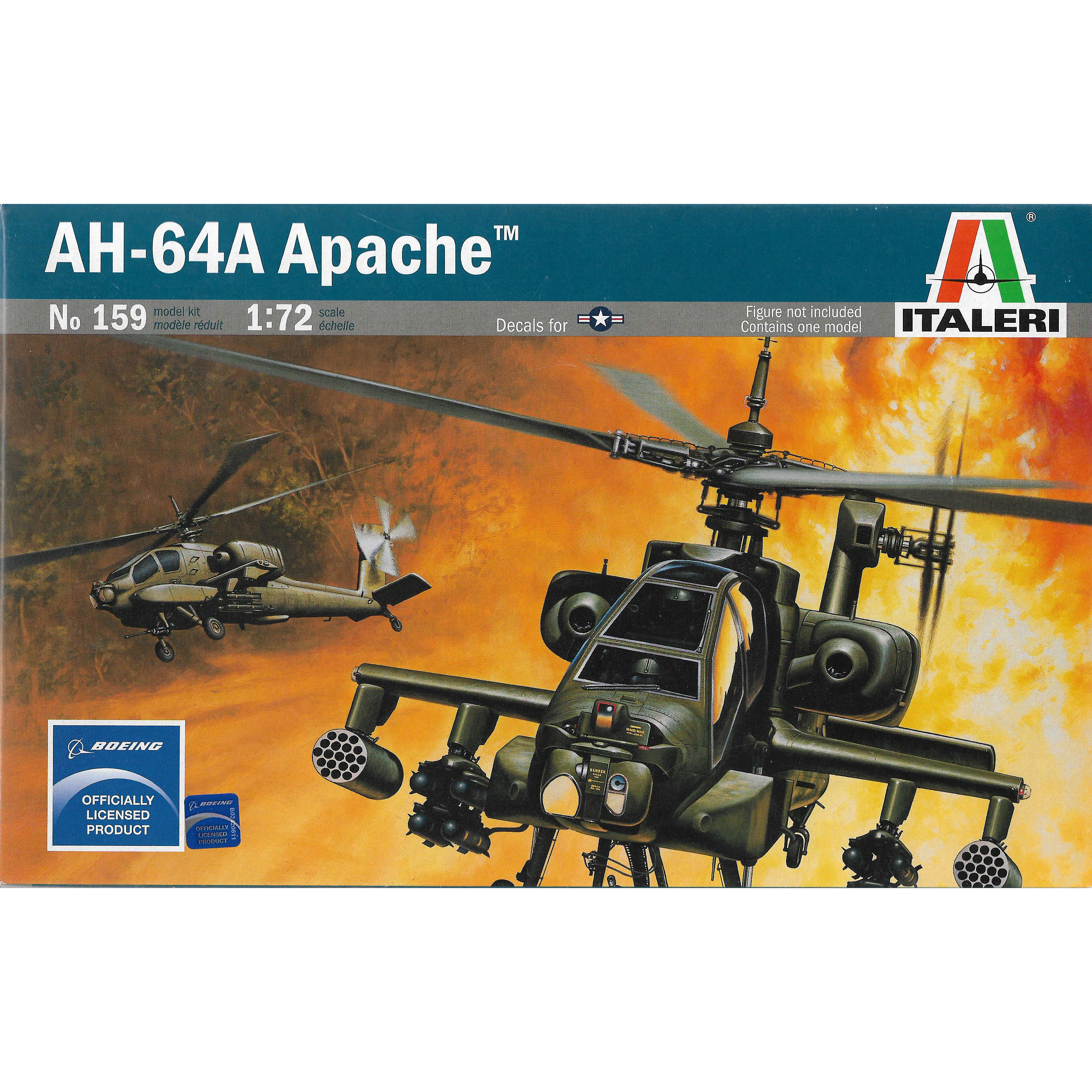0159 Italeri 1/72 Ah-64 Apache