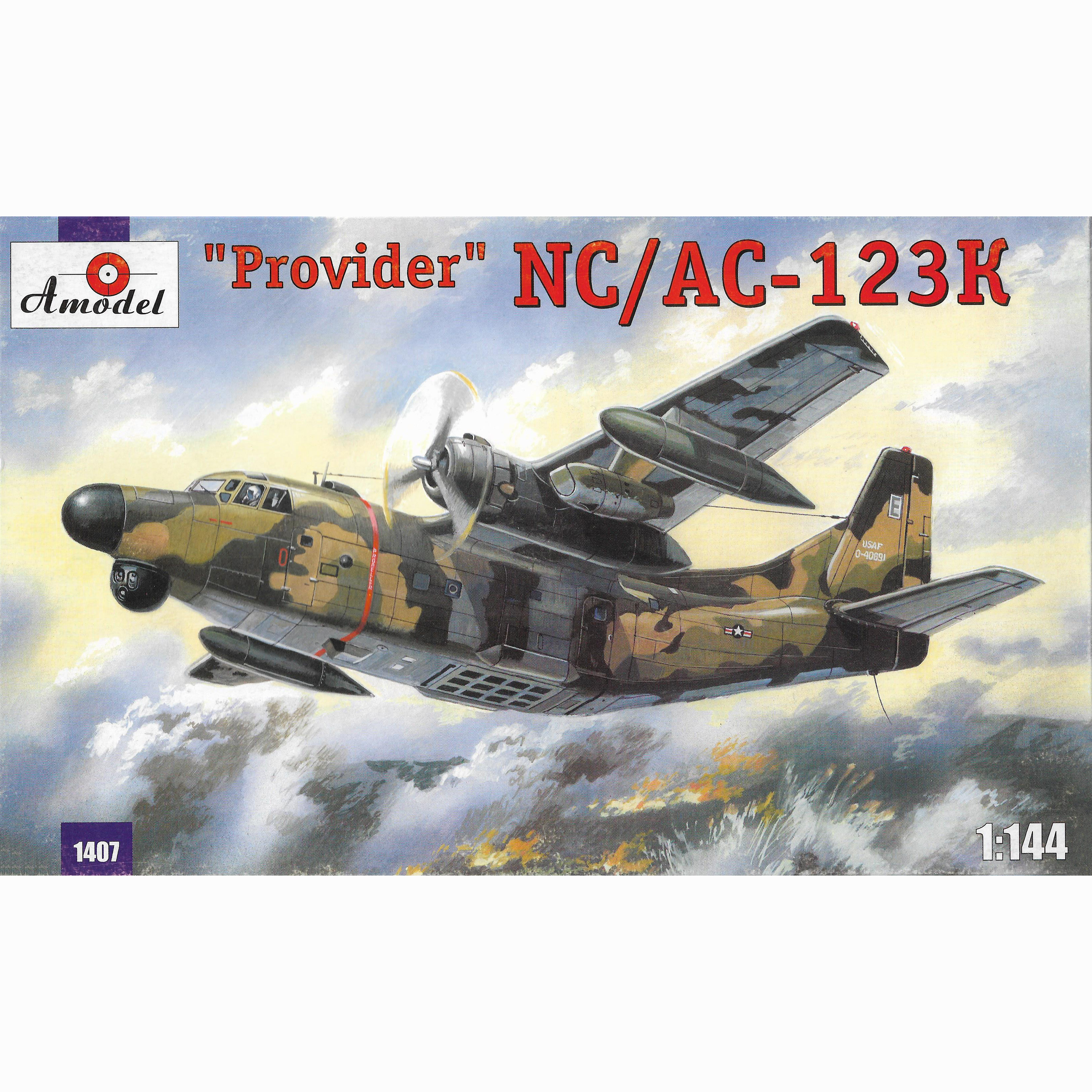1407 Amodel 1/144 "Provider" Nc/ac-123k :: Plastic Models Kits :: Aviation :: Amodel ::