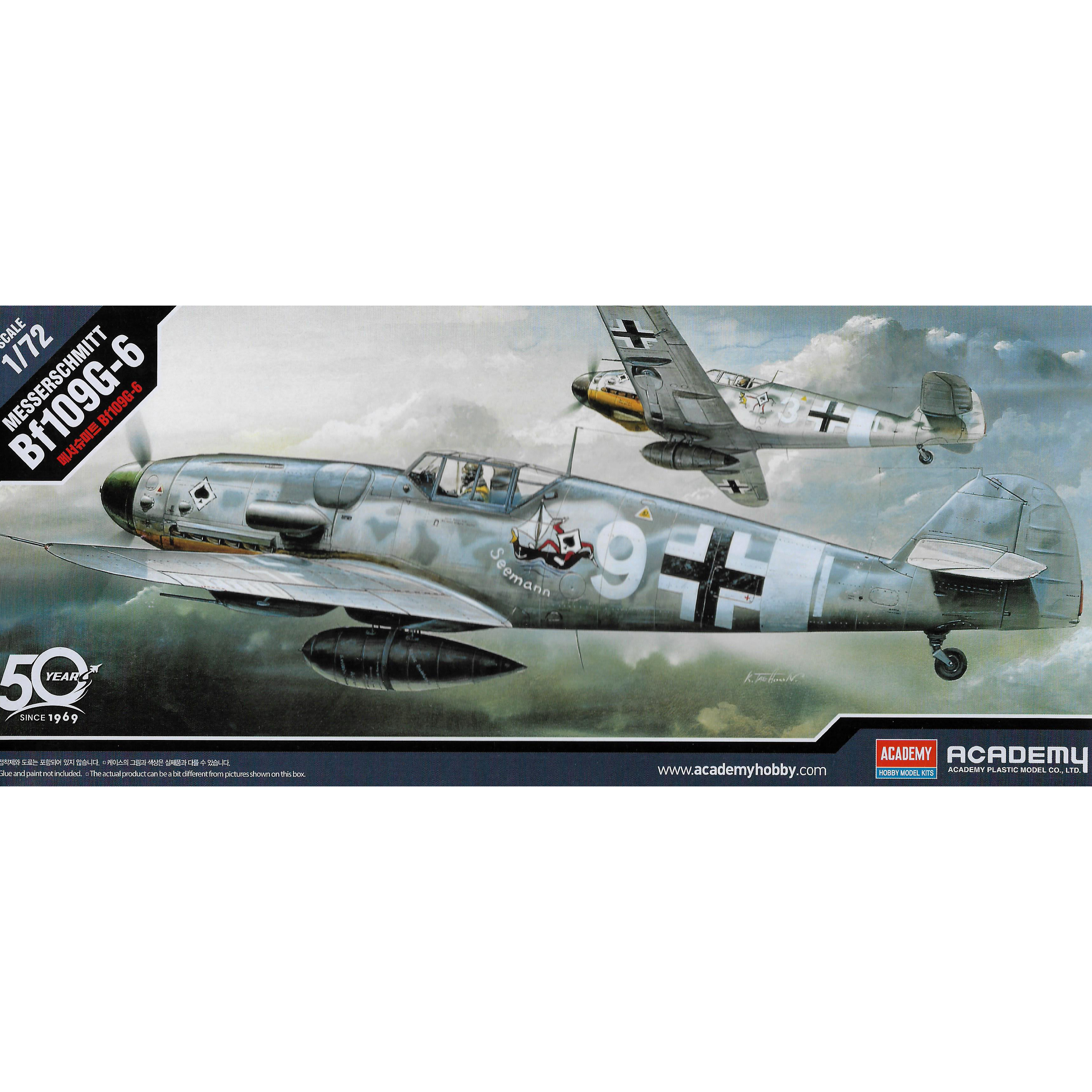 12467 Academy 1/72 Messerschmitt Bf-109G-6
