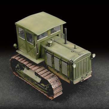 07111 Trumpeter 1/72 Russian ChTZ S-65 Tractor with Cab 