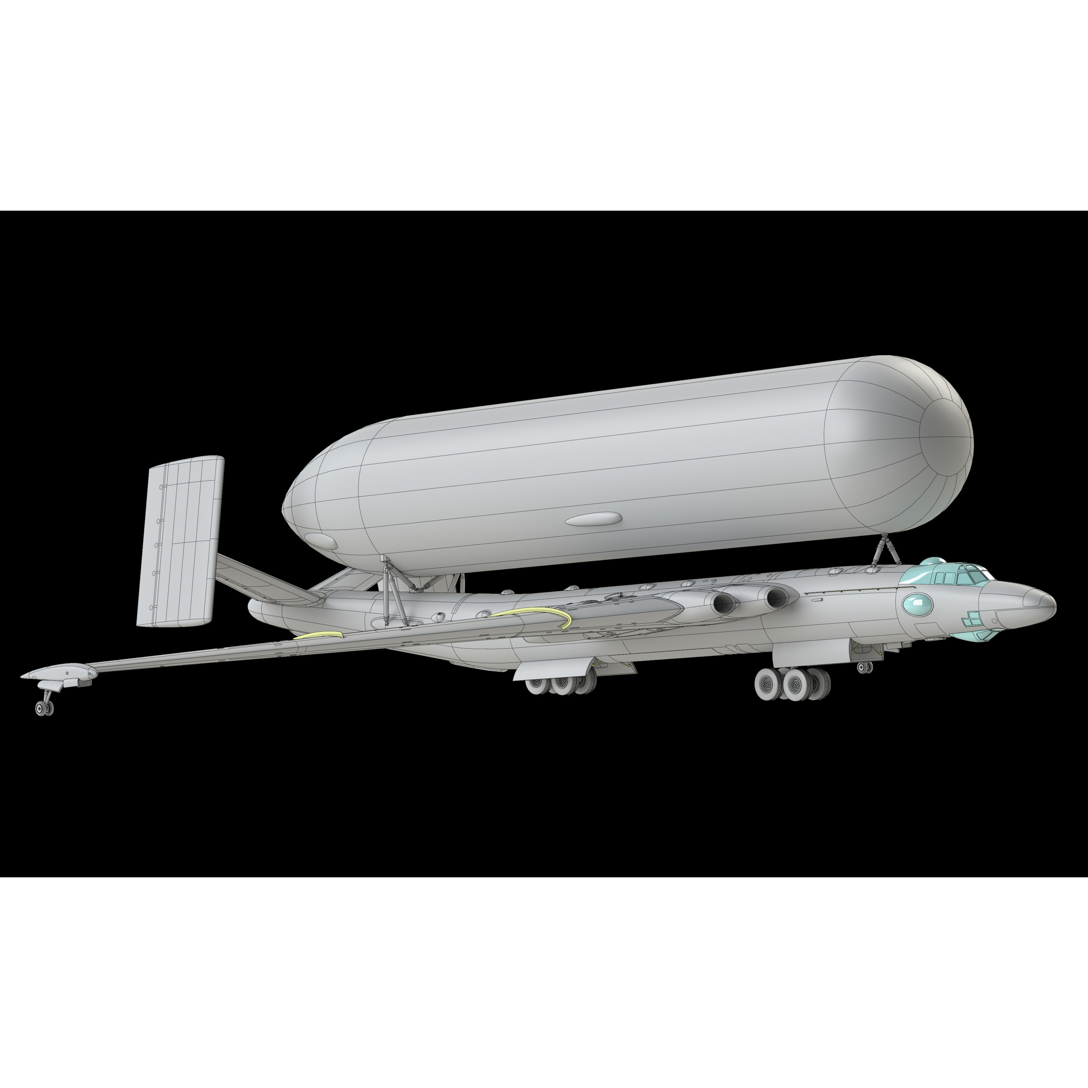 144-034 Microcosm 1/44 Aircraft VM-T 
