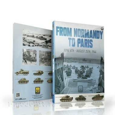 AMIG6321 Ammo Mig Книга Из Нормандии в Париж / From Normandy to Paris (Английский язык)