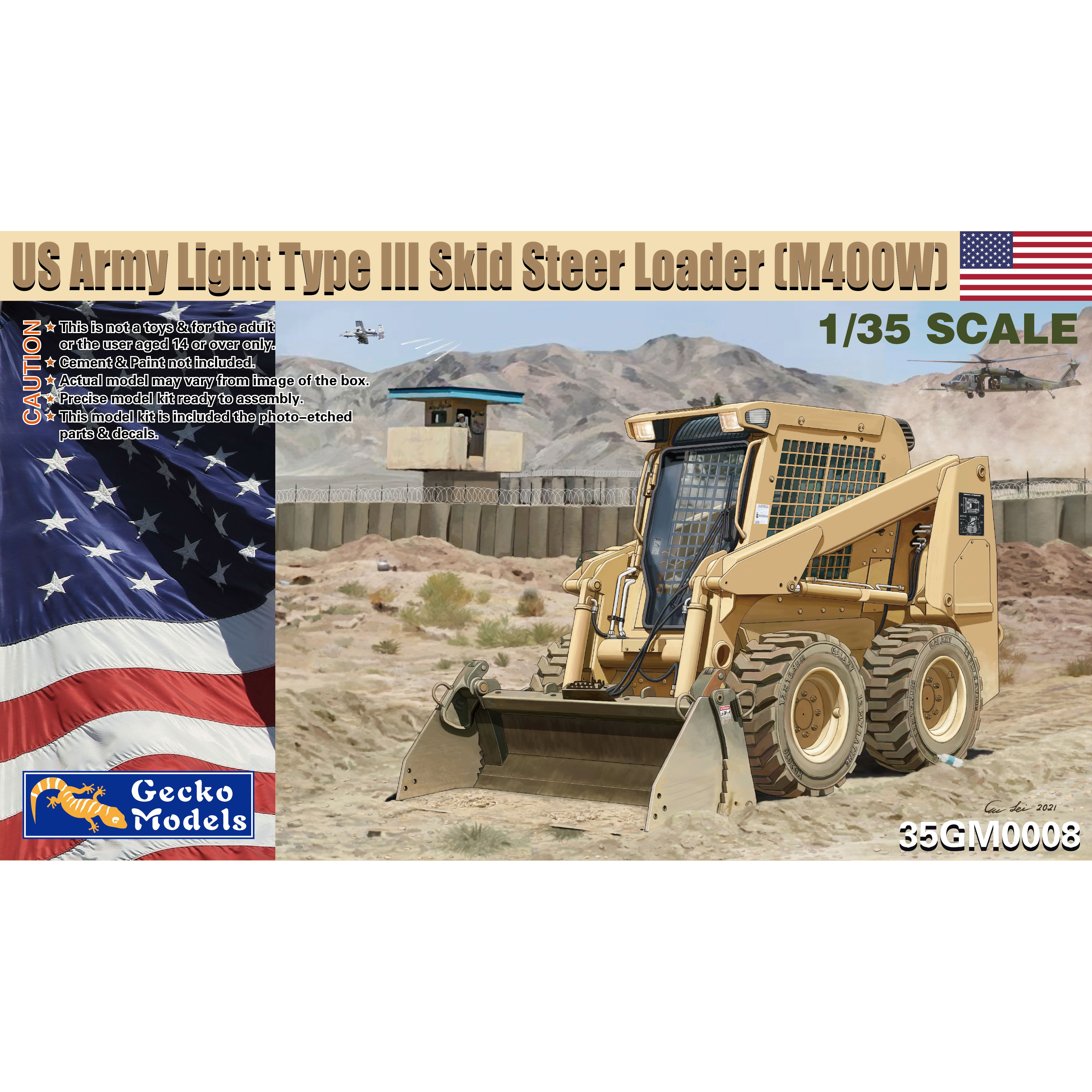 35GM0008 Gecko Models 1/35 US Army Light Type III Skid Steer Loader