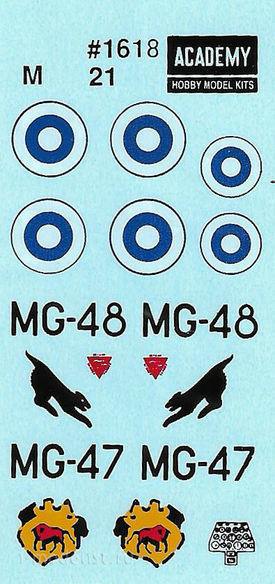 12442 Academy 1/72 MiGG-21 