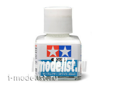 87096 Tamiya Liquid primer, white (Liquid Primer White) 40 ml.