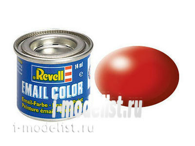 32330 Revell enamel Paint fiery red RAL3000 (fiery red, silk RAL 3000)