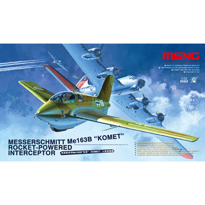 QS-001 Meng 1/32 Messerschmitt Me163B comet Rocket-Powered Interceptor