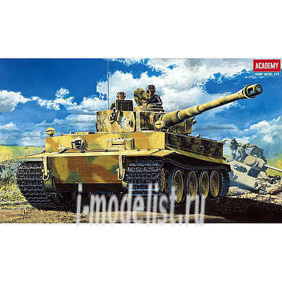 13239 Academy 1/35 Tiger I Wwii Tank
