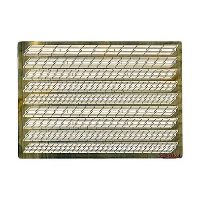R350-4 ACE 1/350 photo-etched Inclined railings for stairs