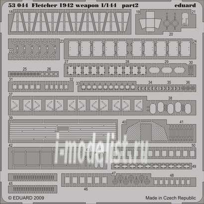 BIG5305 Eduard 1/144 scales complete Set of FLETCHER 1942 photo-etched parts